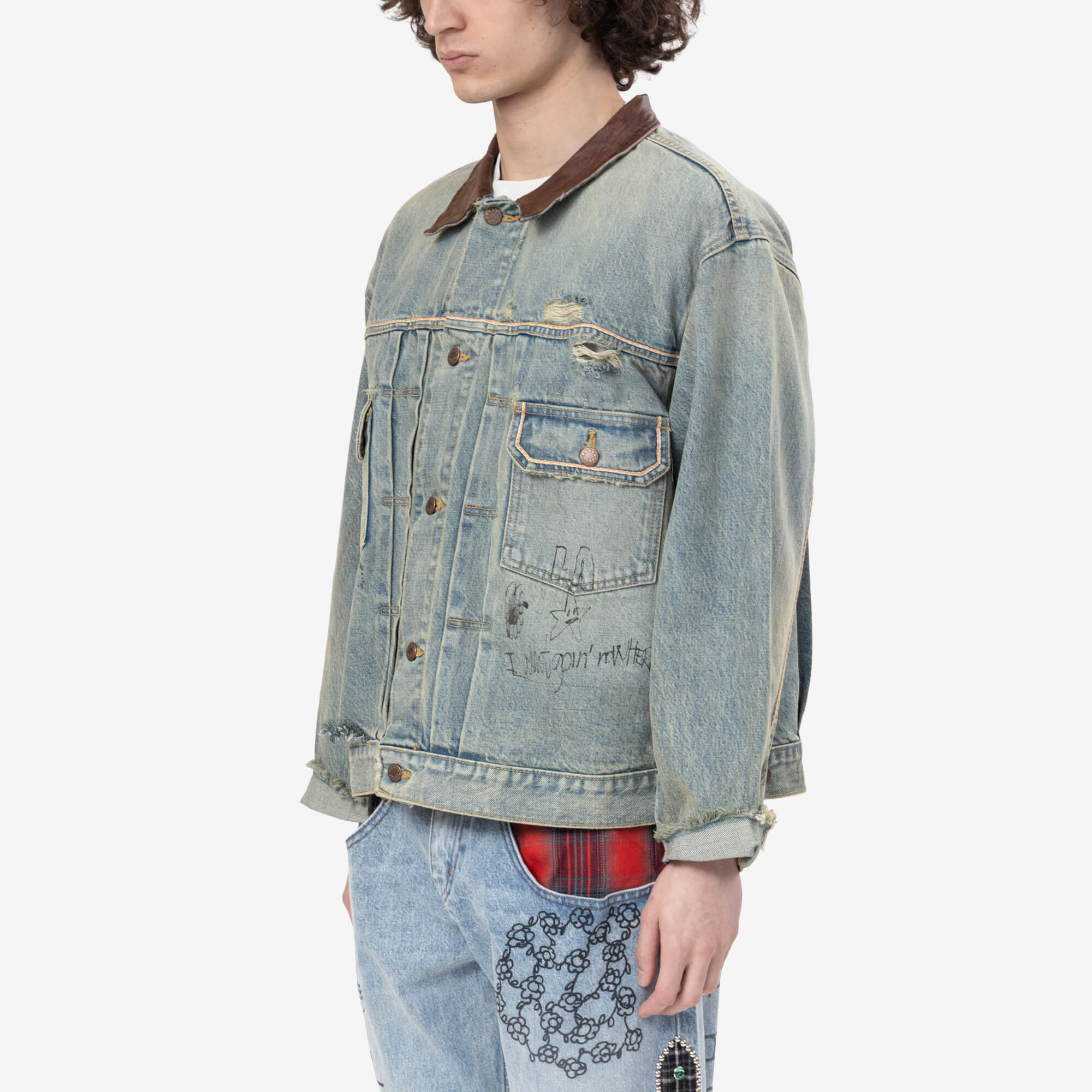 Paly Buffalo 66 Denim Jacket Blue - 3