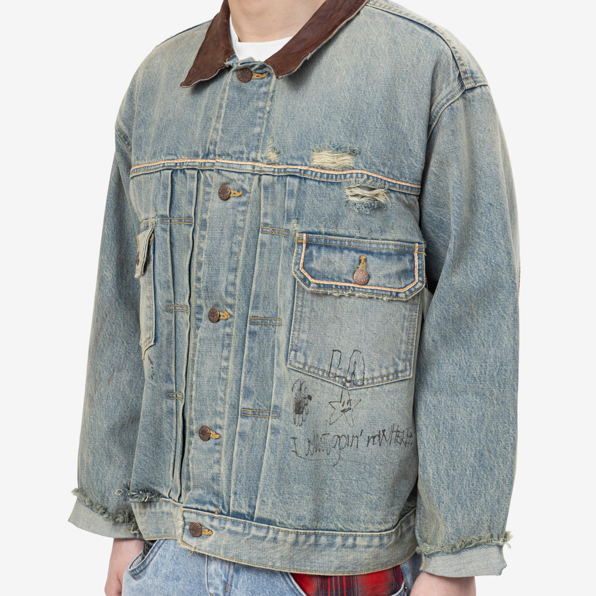 Paly Buffalo 66 Denim Jacket Blue - 5