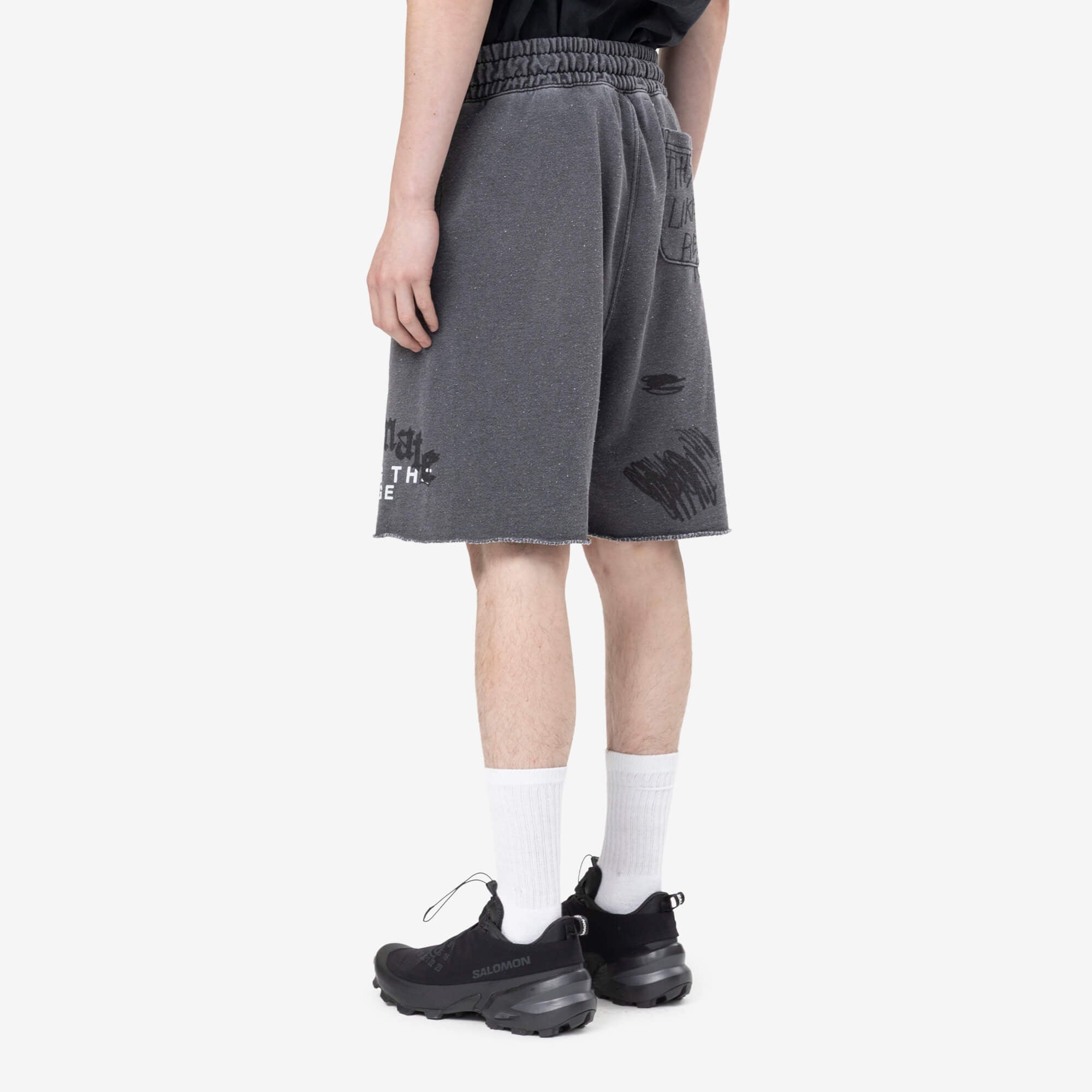 Paly Carrying the Message Sweatshorts Vintage Black - 4