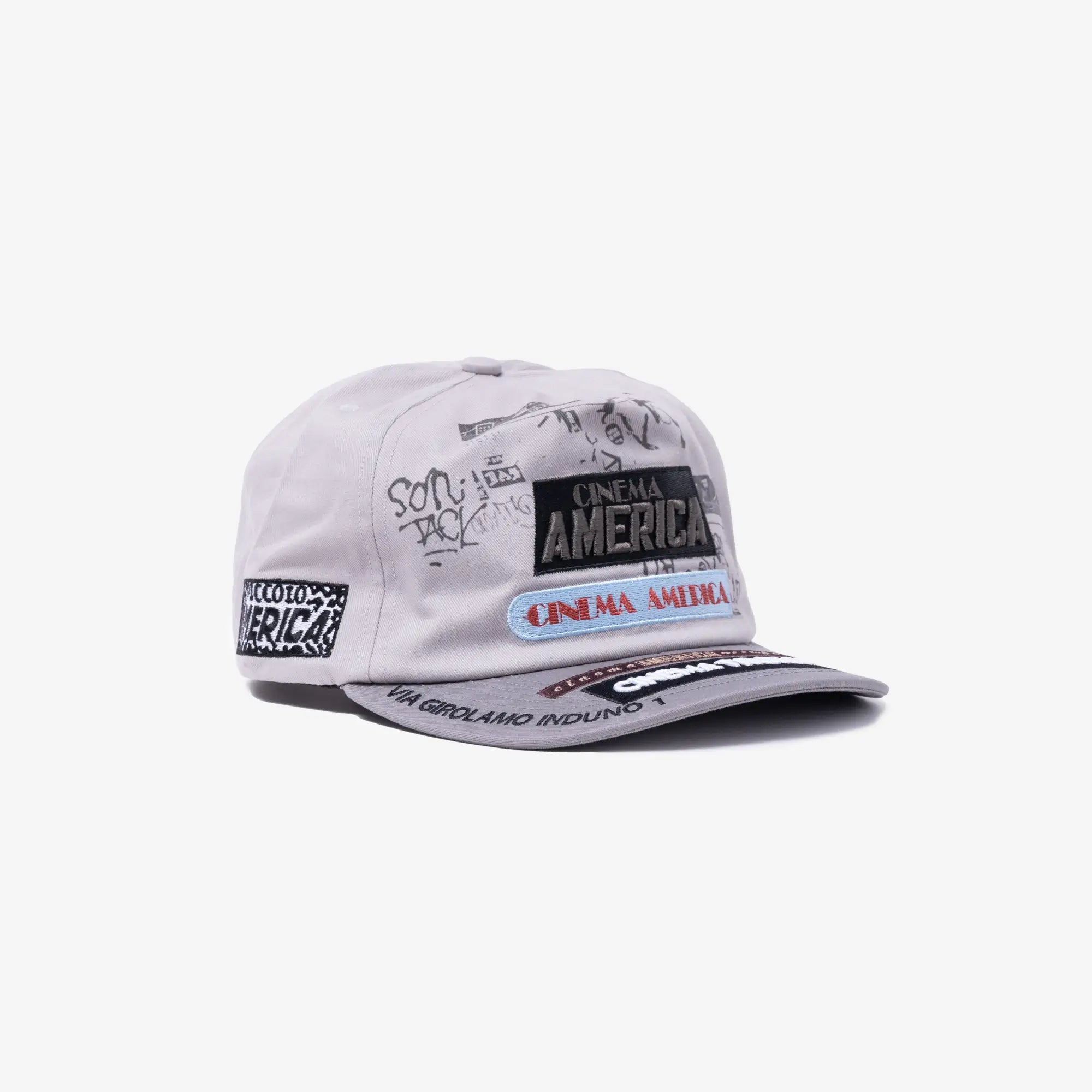 Paly Cinema Troisi Cap Light Grey - 3