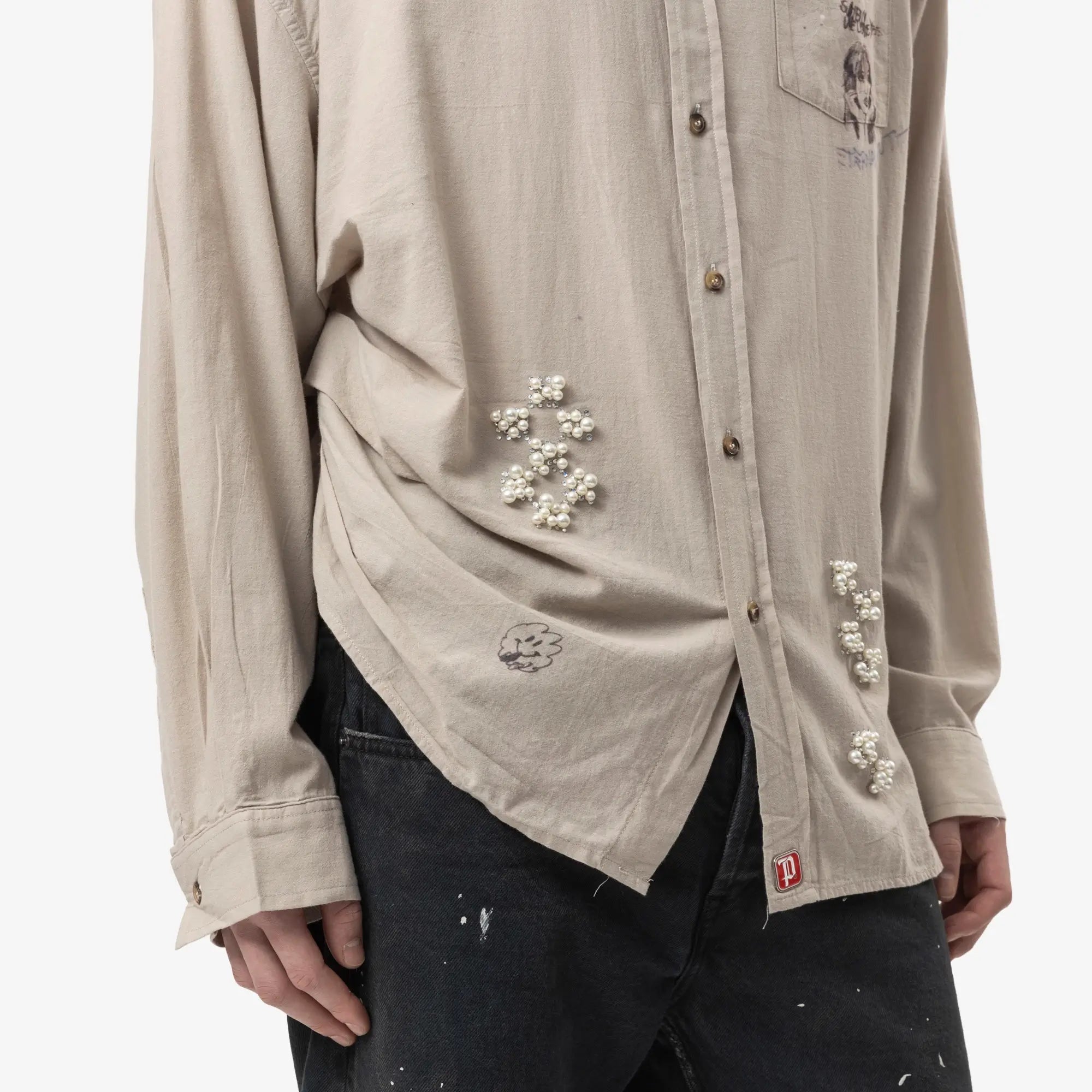 Paly Eternal Youth Oversize Shirt Grey - 6