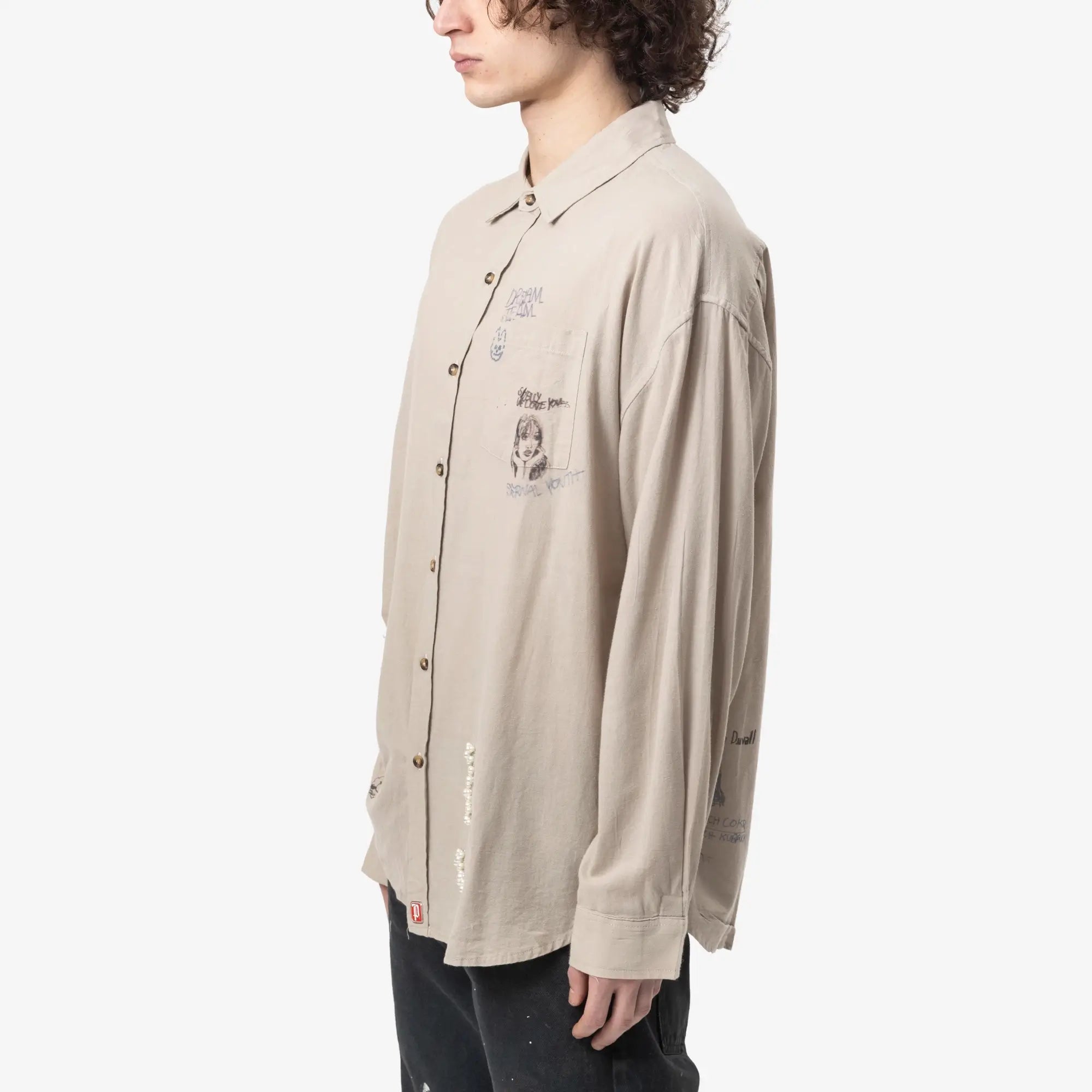 Paly Eternal Youth Oversize Shirt Grey - 3