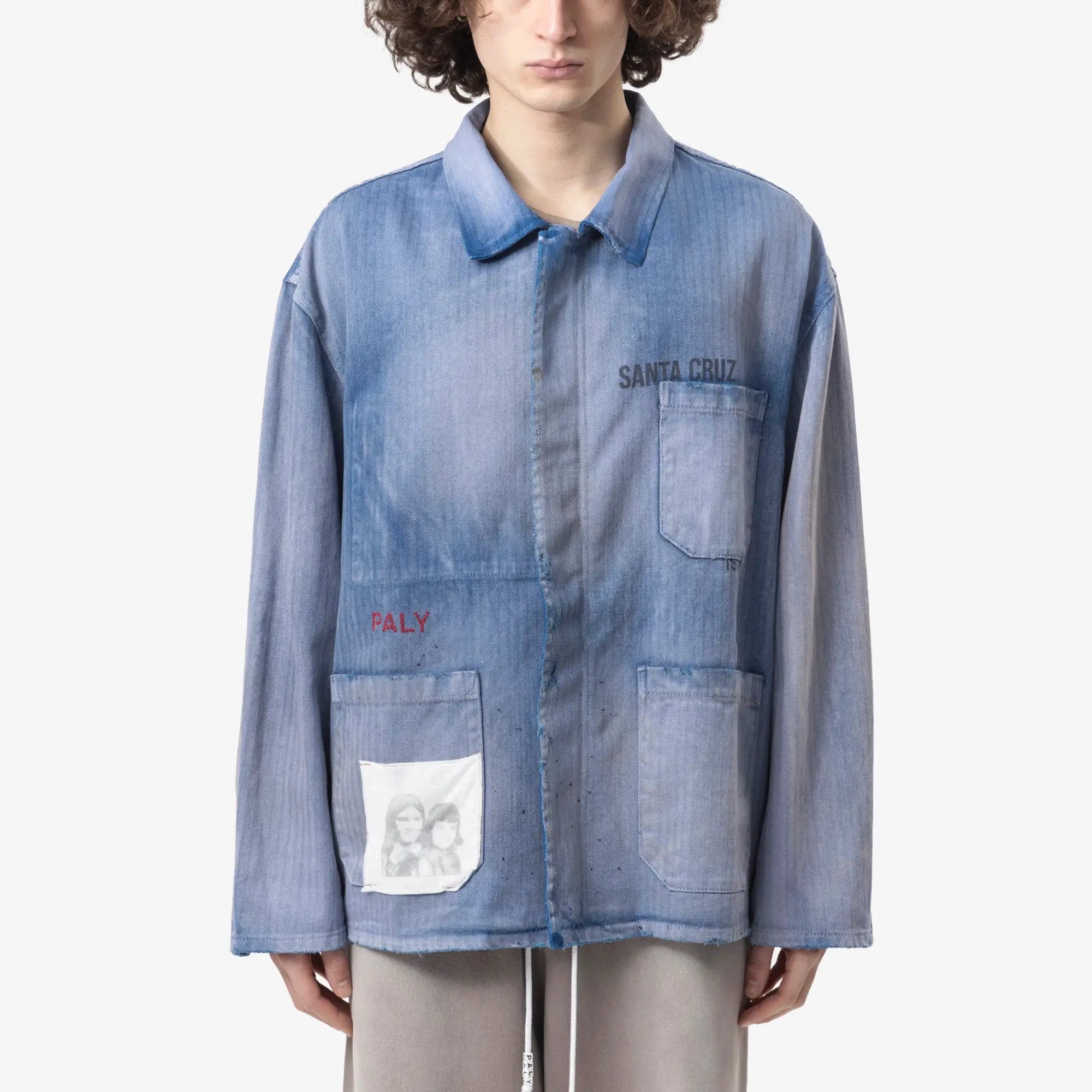 Paly Holy City Work Shirt Blue - 1