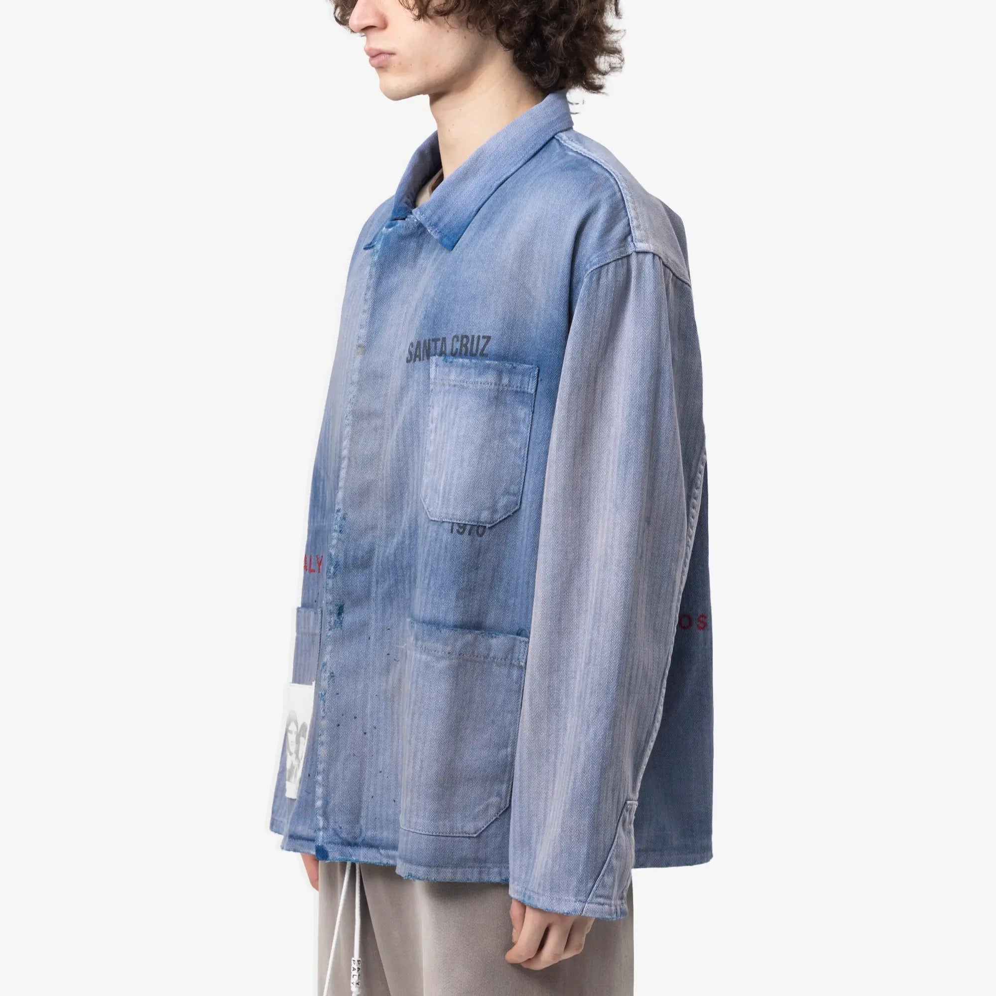 Paly Holy City Work Shirt Blue - 3