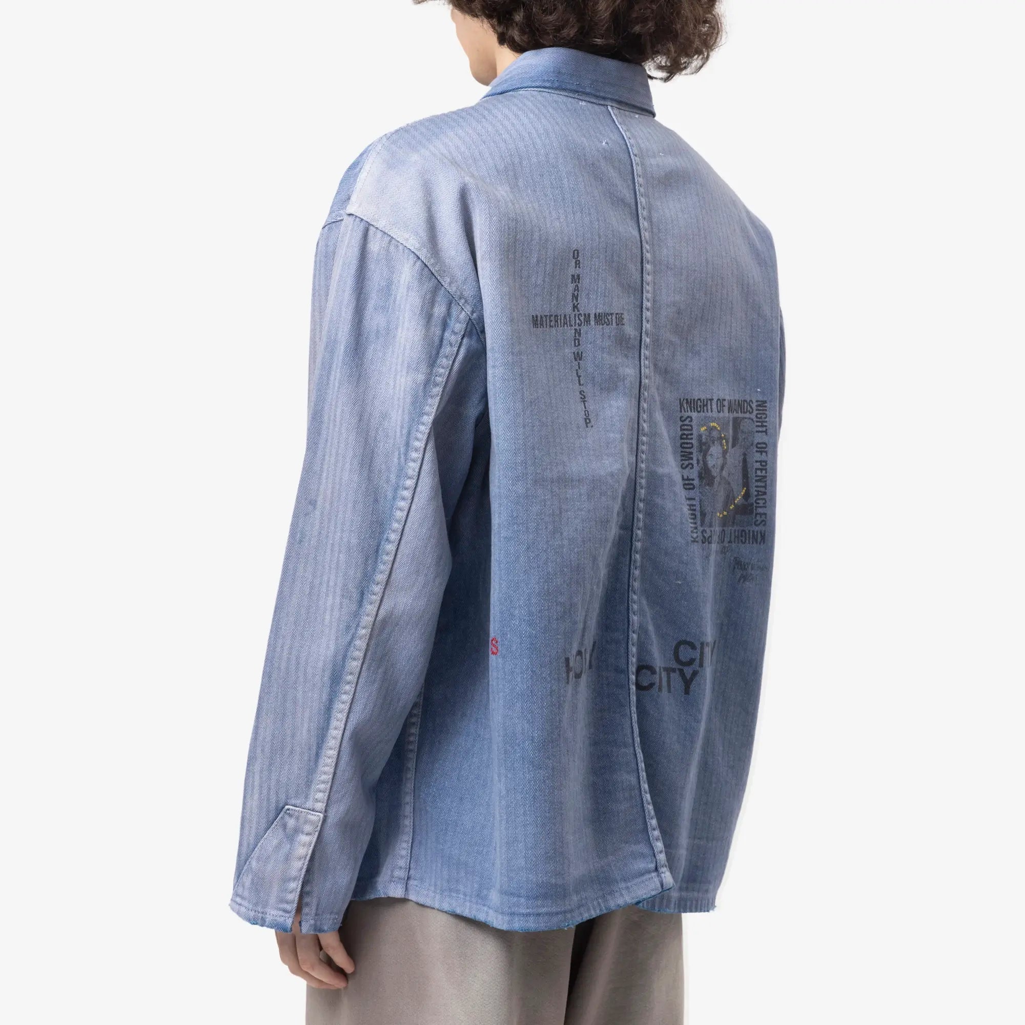 Paly Holy City Work Shirt Blue - 4