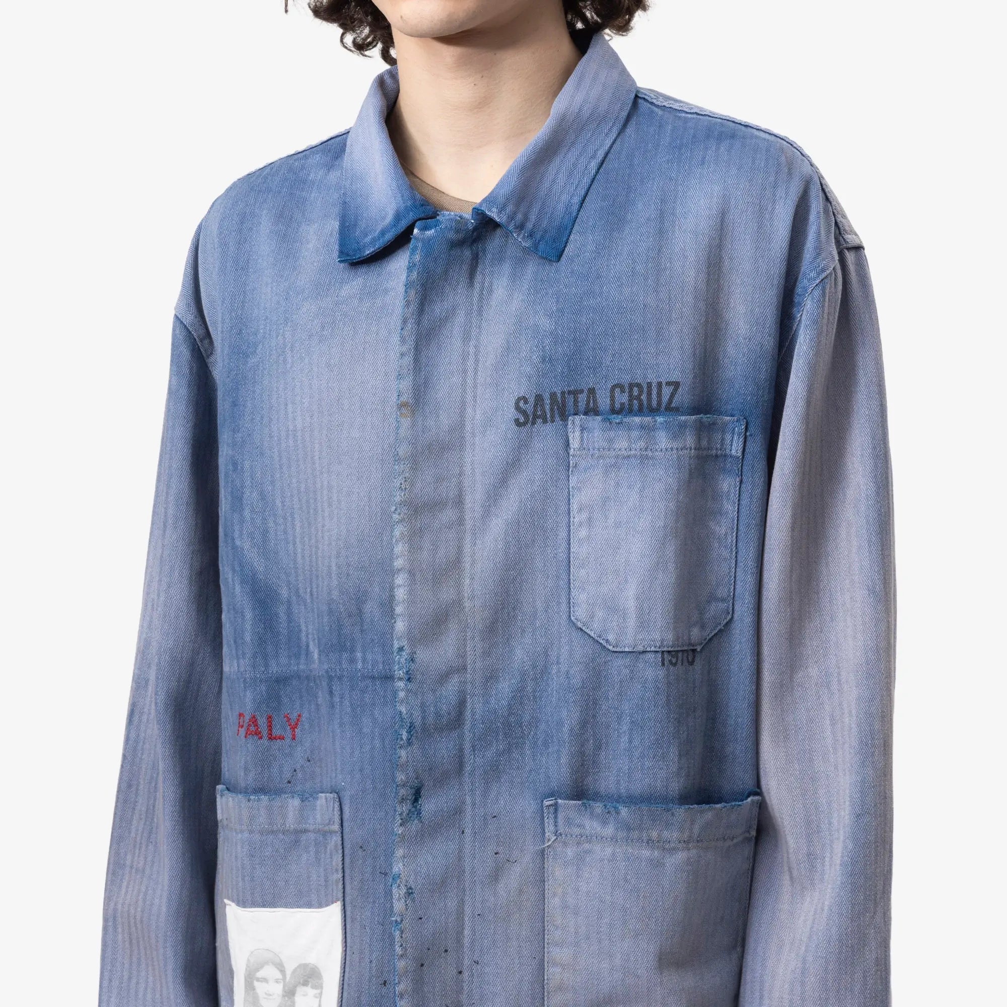 Paly Holy City Work Shirt Blue - 5