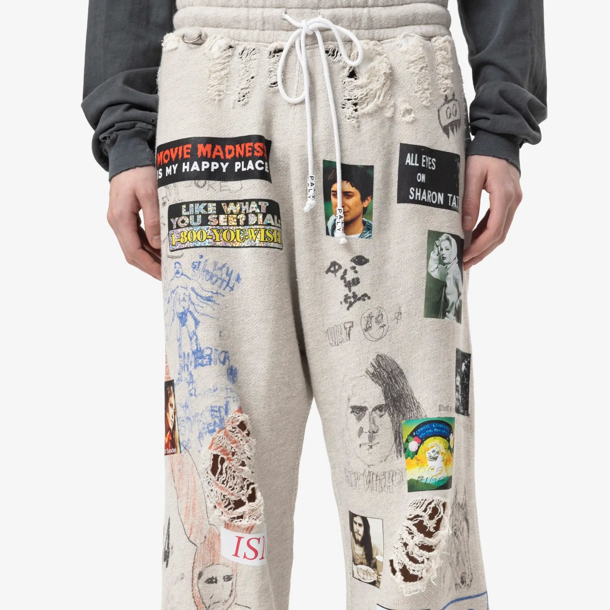 Paly Movie Madness Sweatpants Grey - 5