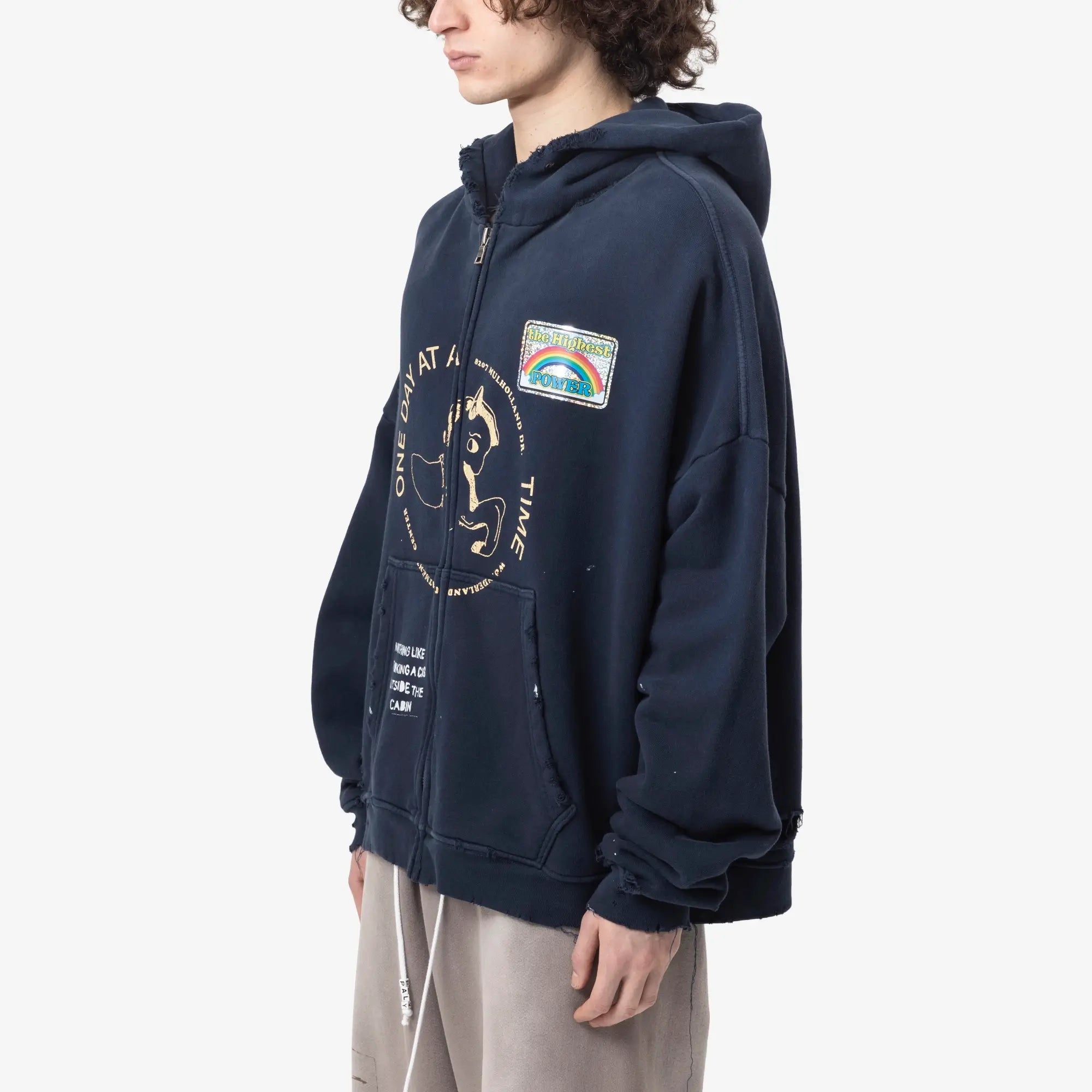 Paly Treatment Center Zip Hoody Navy - 3