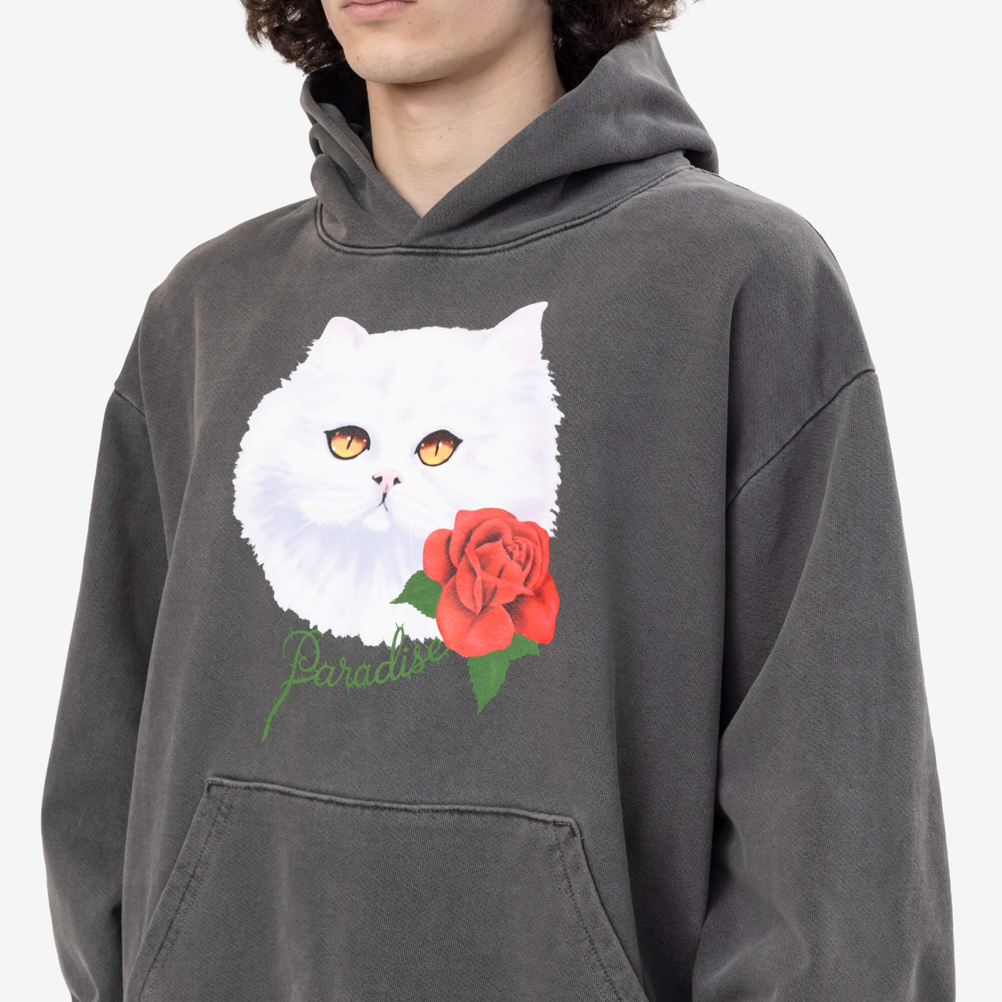 Paradise Purradise Hoody Vintage Black - 5