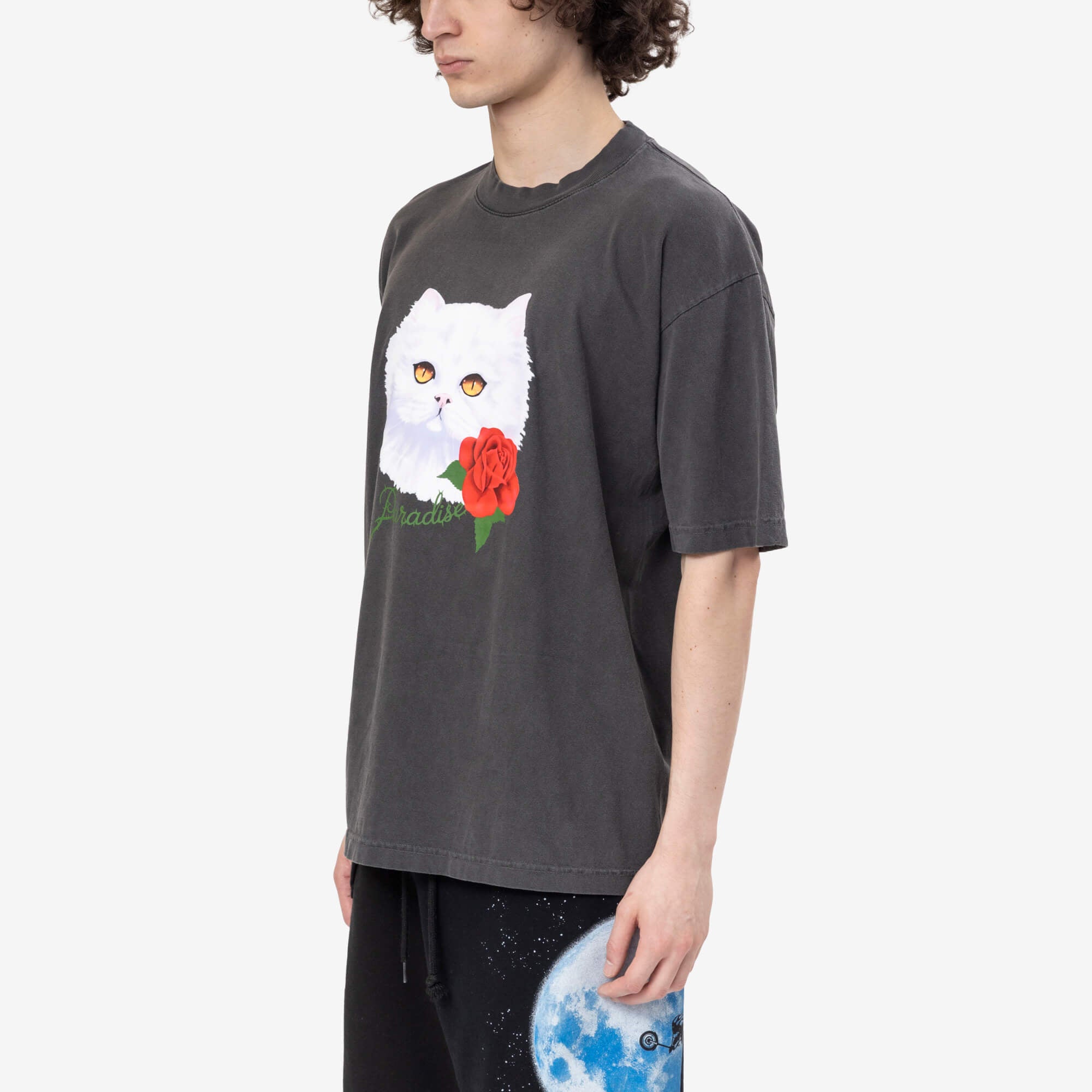 Paradise Purradise T-Shirt Vintage Black - 3