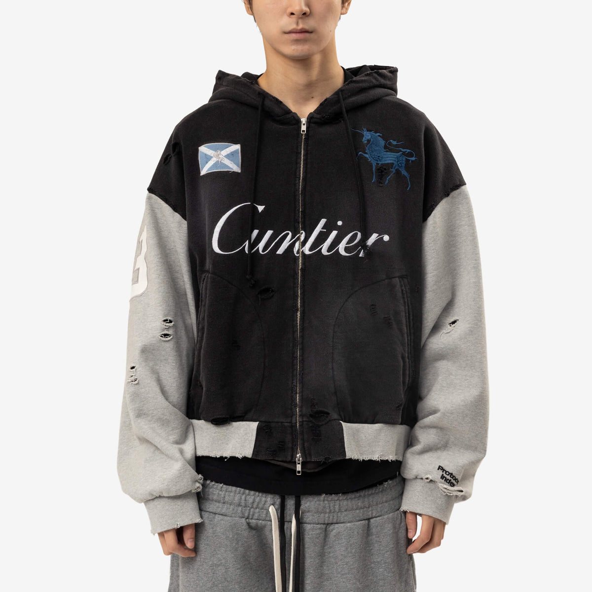 Protocol Index Cuntier Zip Hoody Black-1