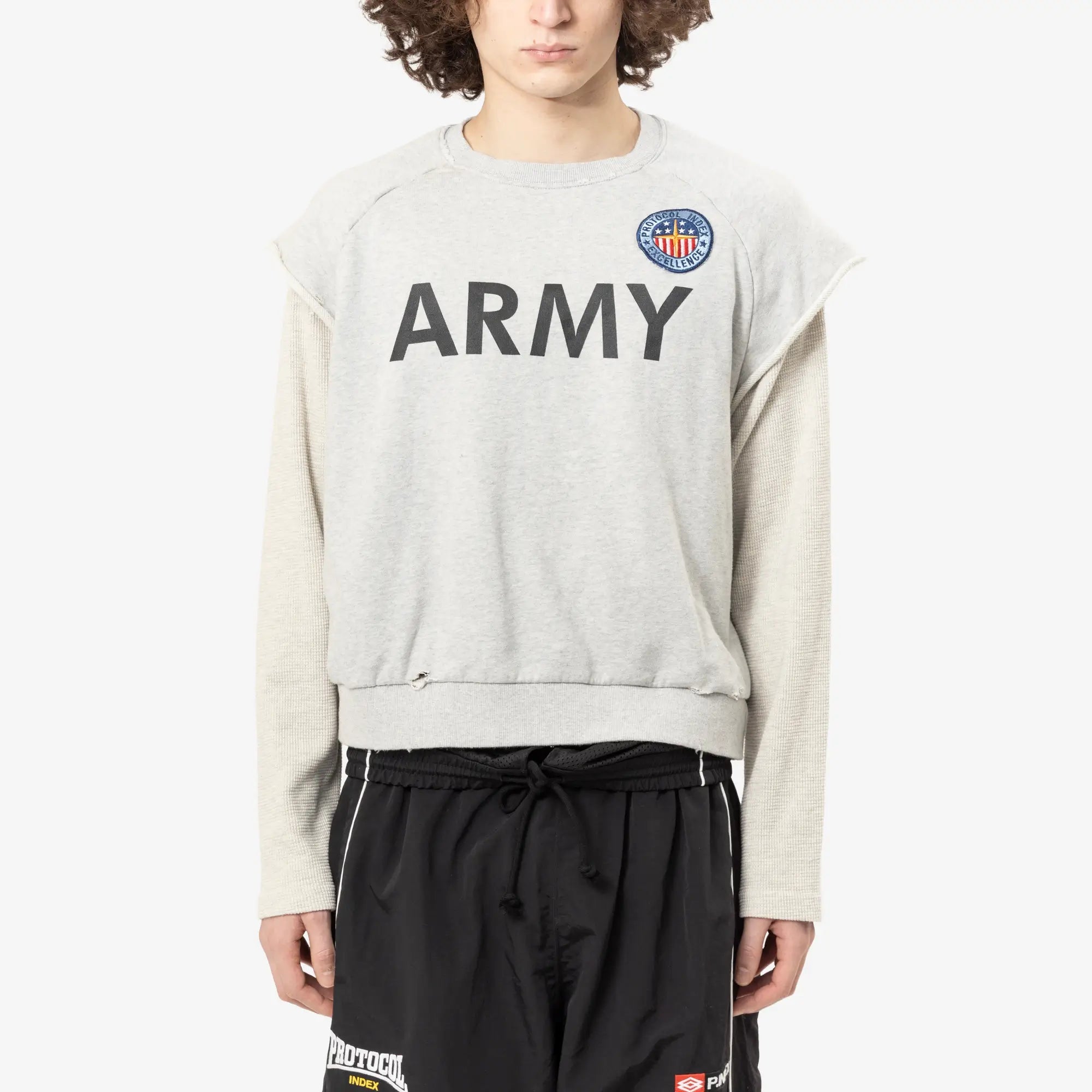 Protocol Index Layered Long Sleeve Thermal Grey - 1