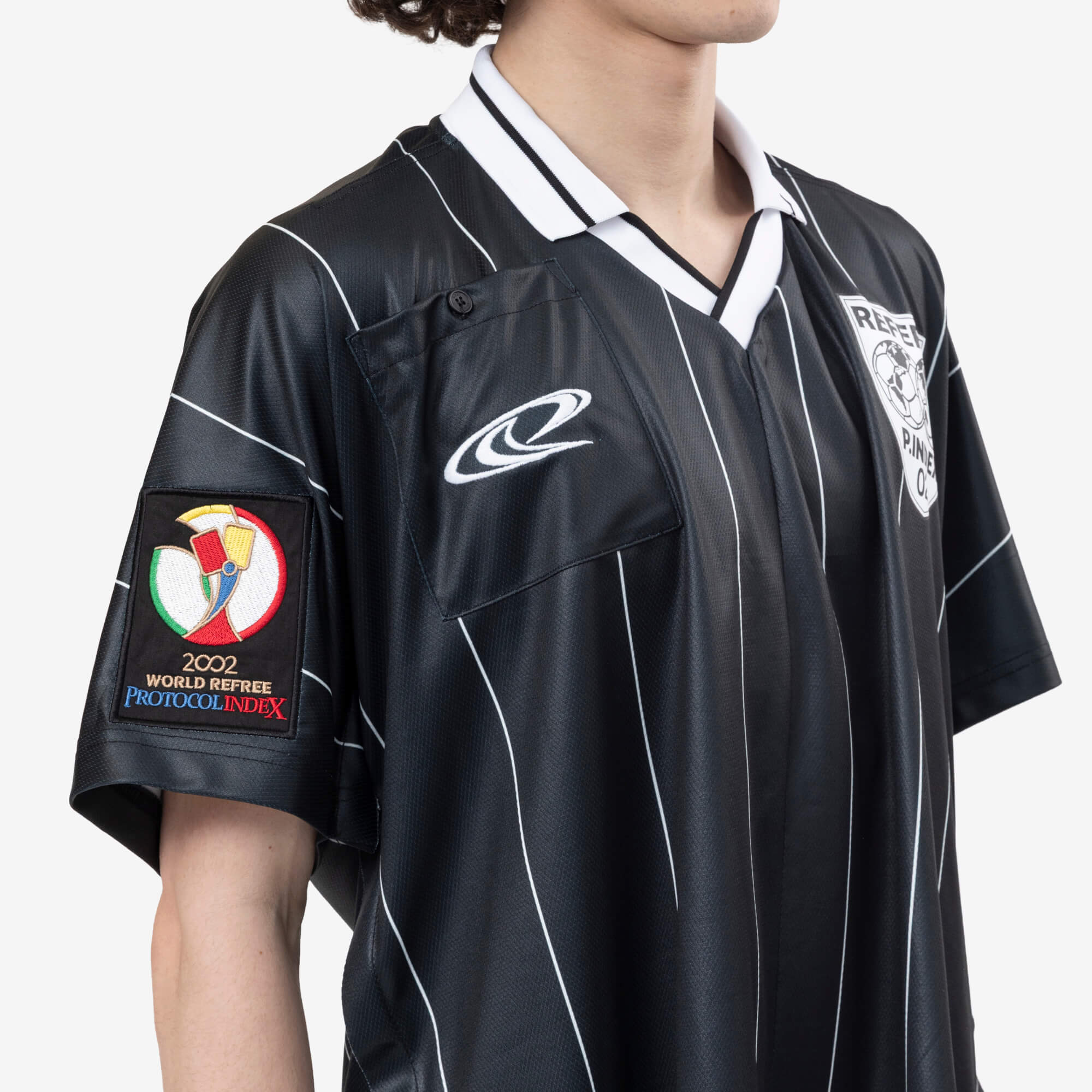 Protocol Index Referee Football Jersey Black - 5