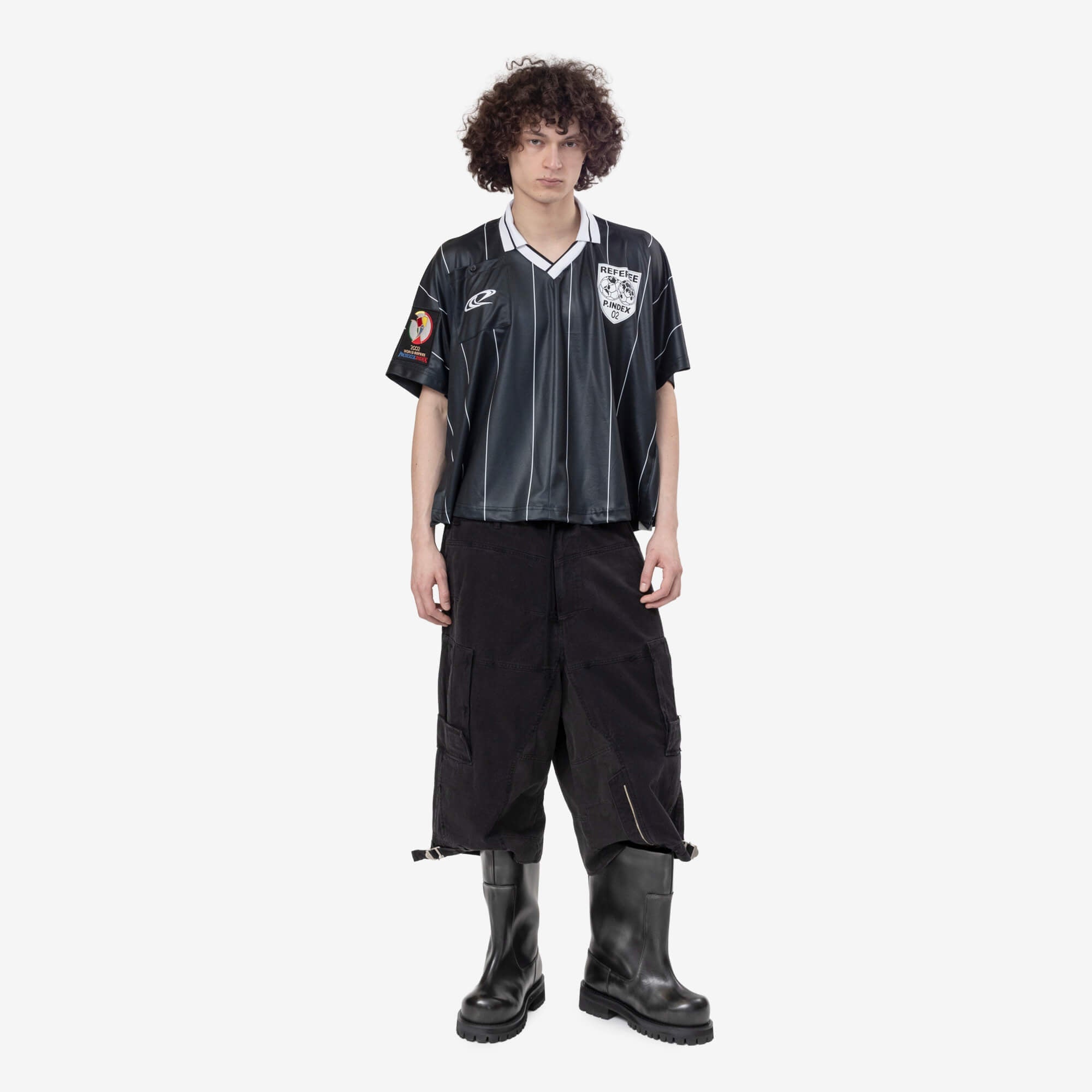 Protocol Index Referee Football Jersey Black - 2