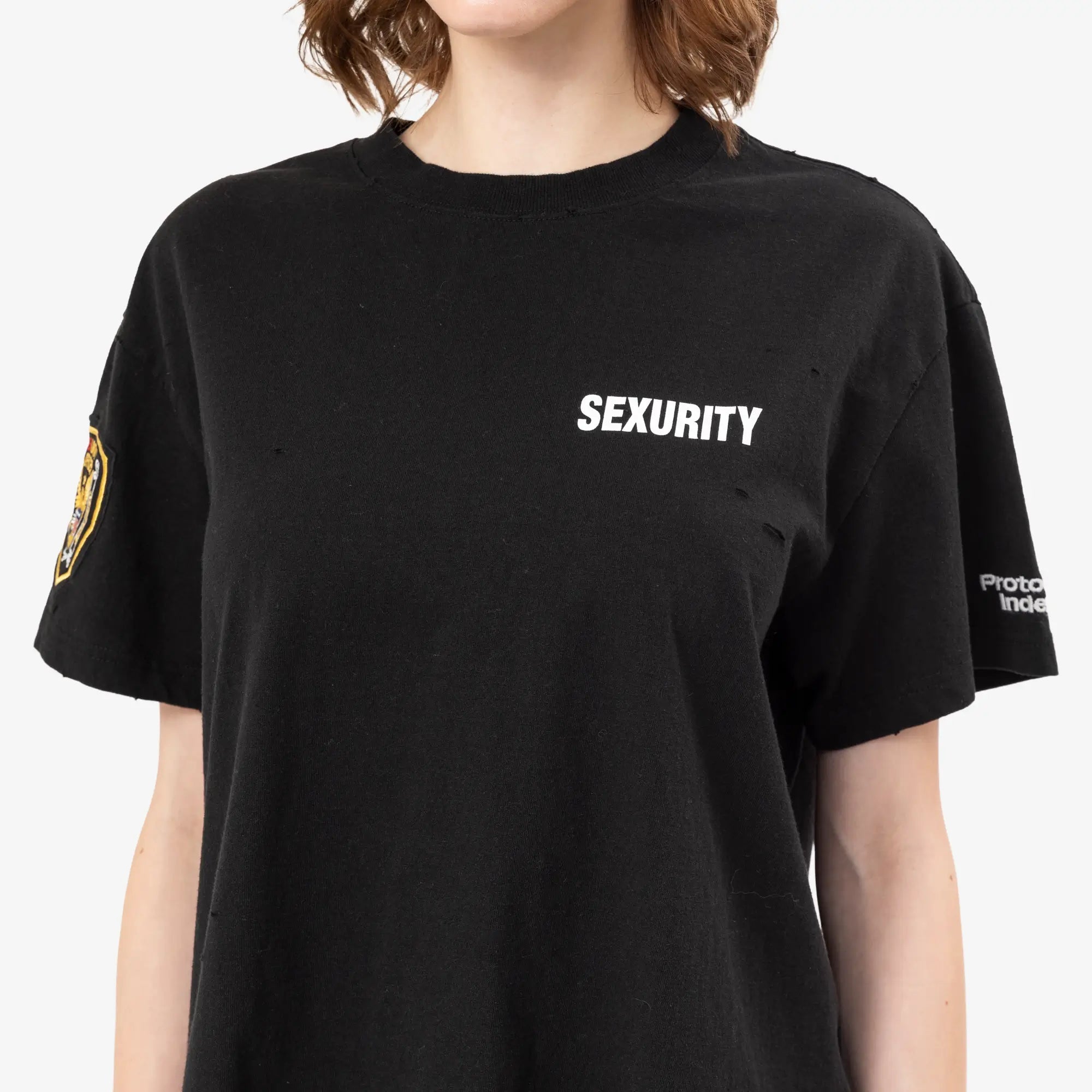 Protocol Index Sexurity Washed T-Shirt Black - 5