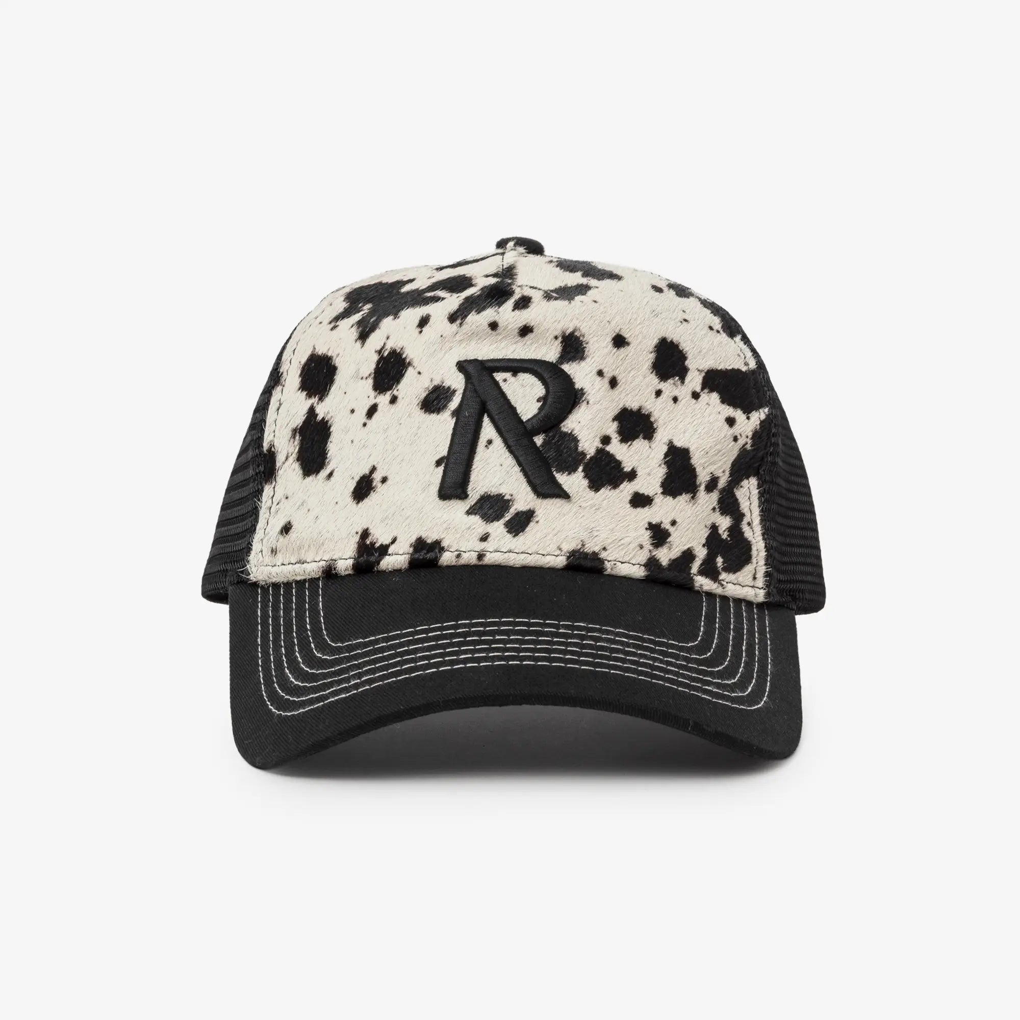 Represent Cow Hide Print Cap Flat White/Jet Black - 1