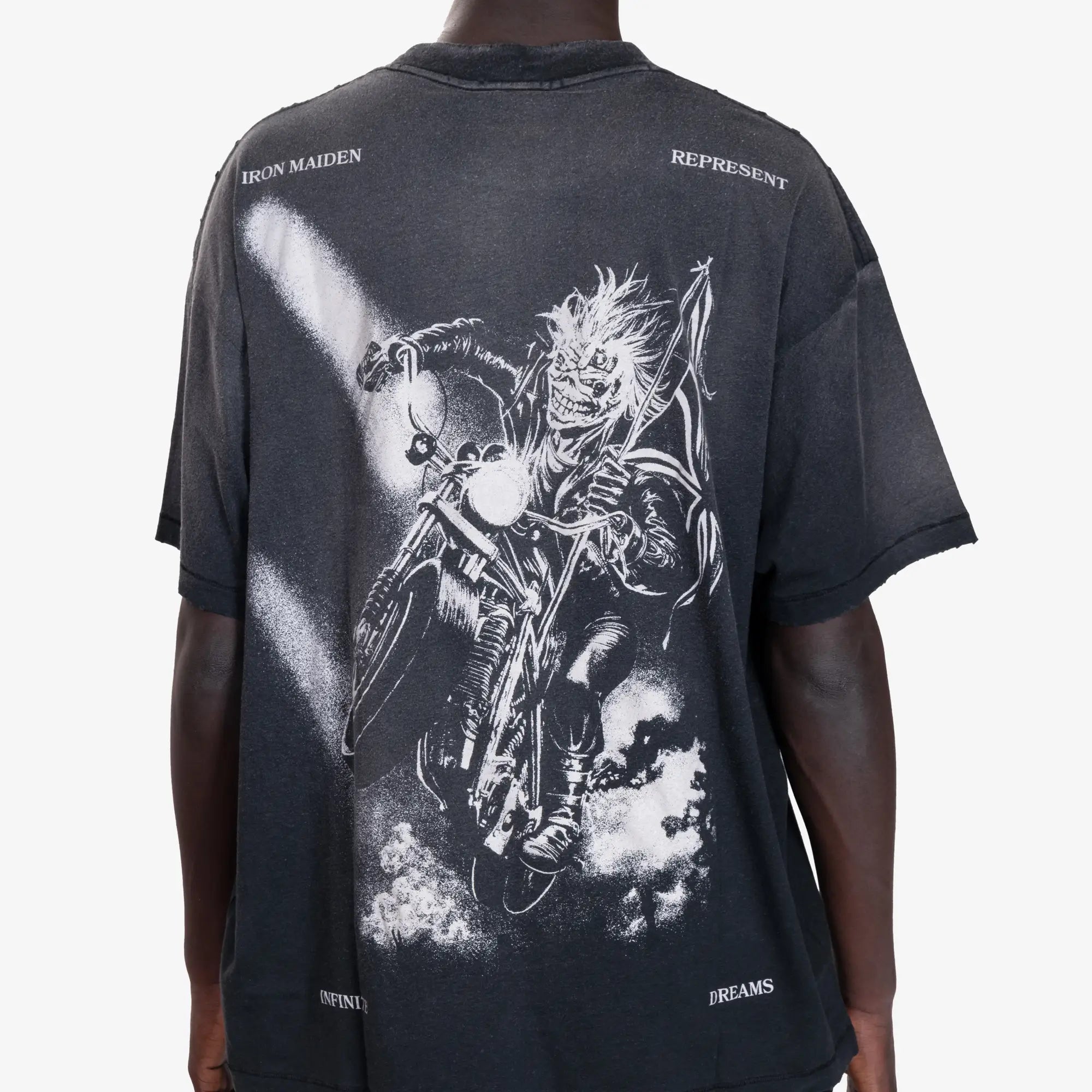 Represent Iron Maiden Infinite Dreams T-Shirt Aged Black - 6