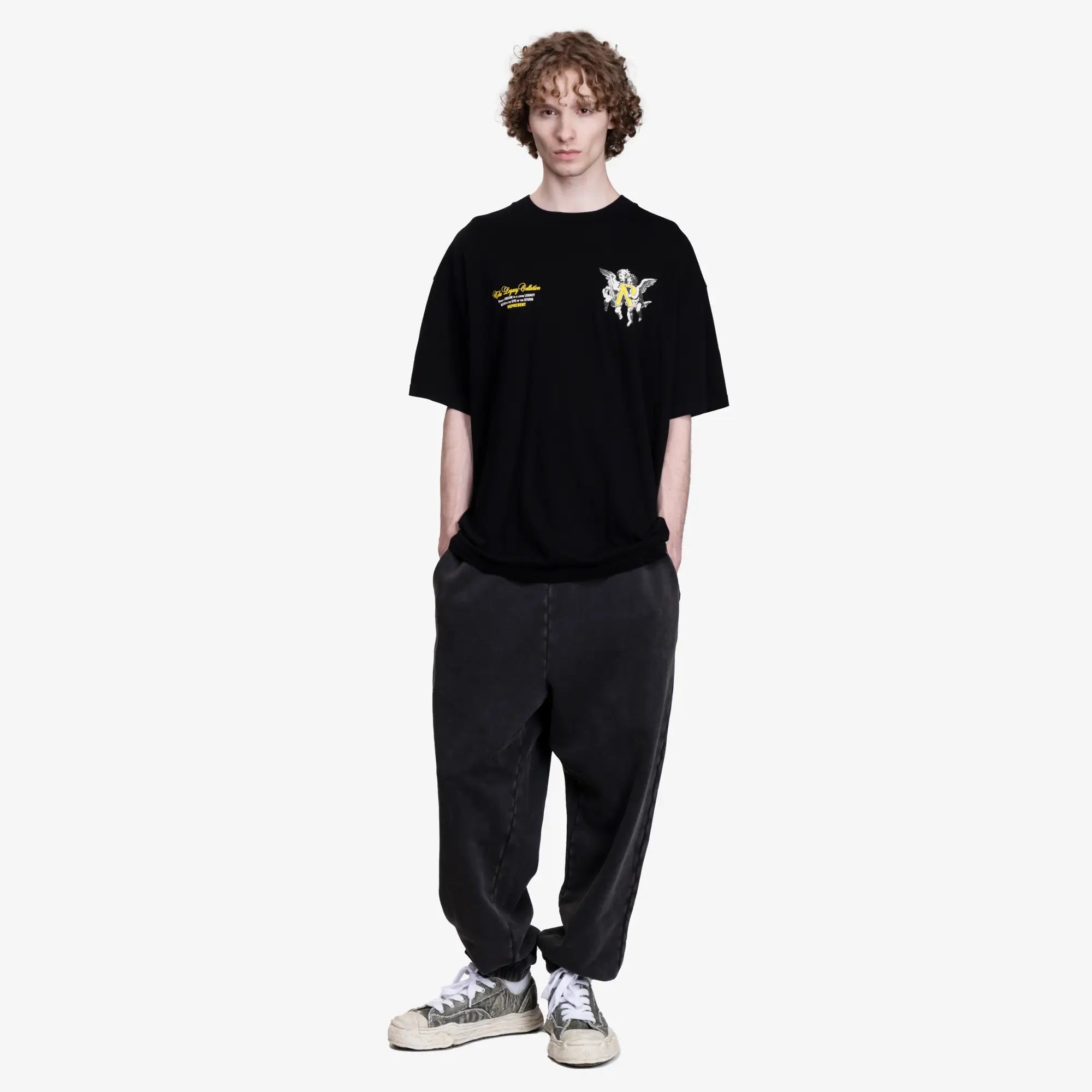 Represent Legacy Cherubs T-Shirt Jet Black - 2