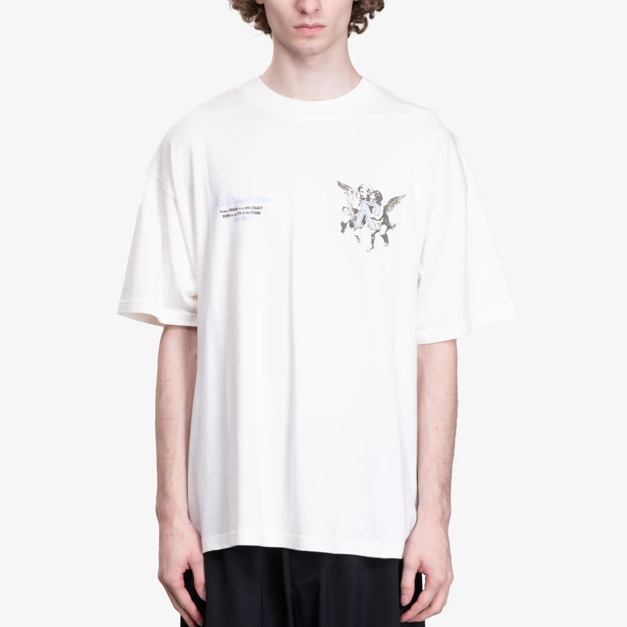 Represent Legacy Cherubs T-Shirt Flat White - 1