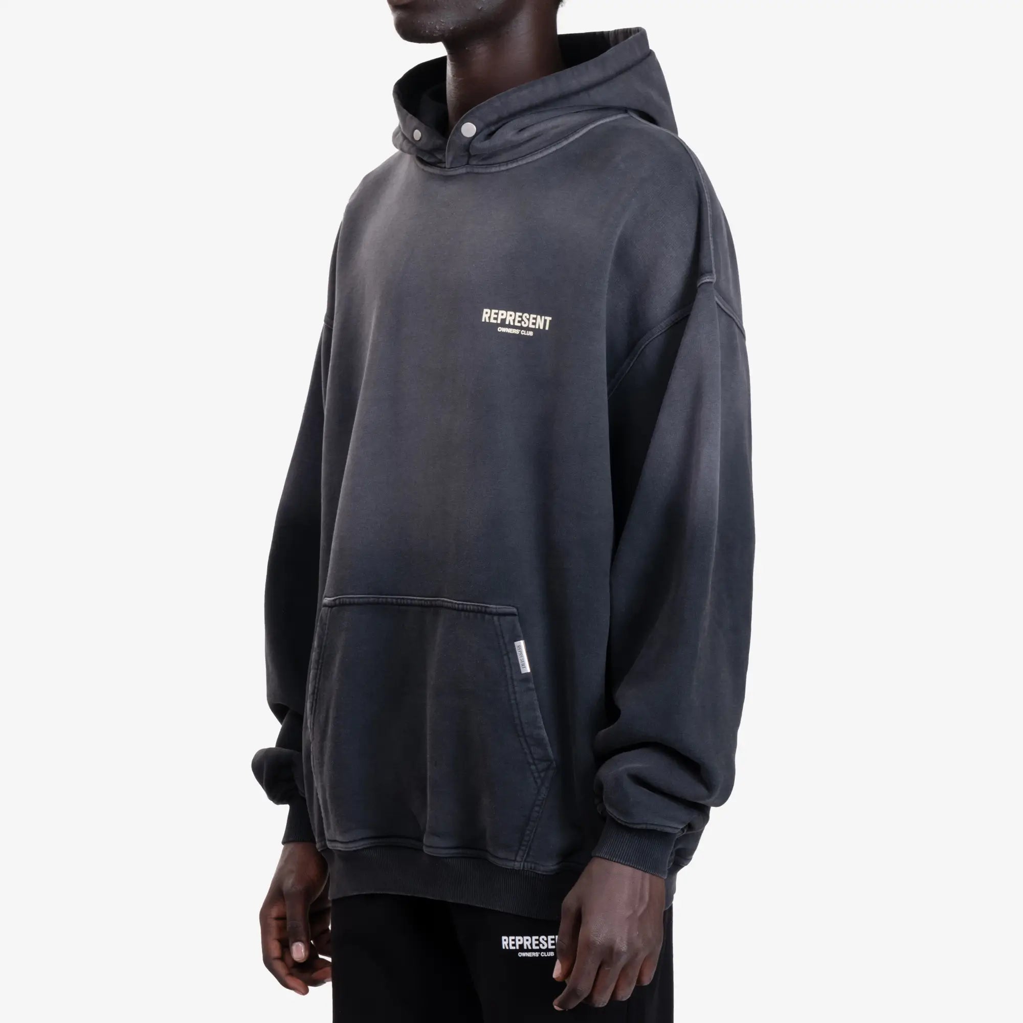 Represent Owners Club Hoodie Aged Black - 3
