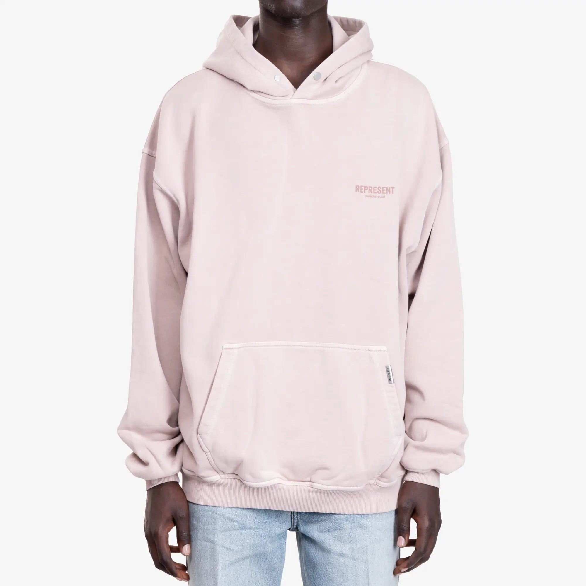 Represent Owners Club Hoodie Dusty Mauve - 1