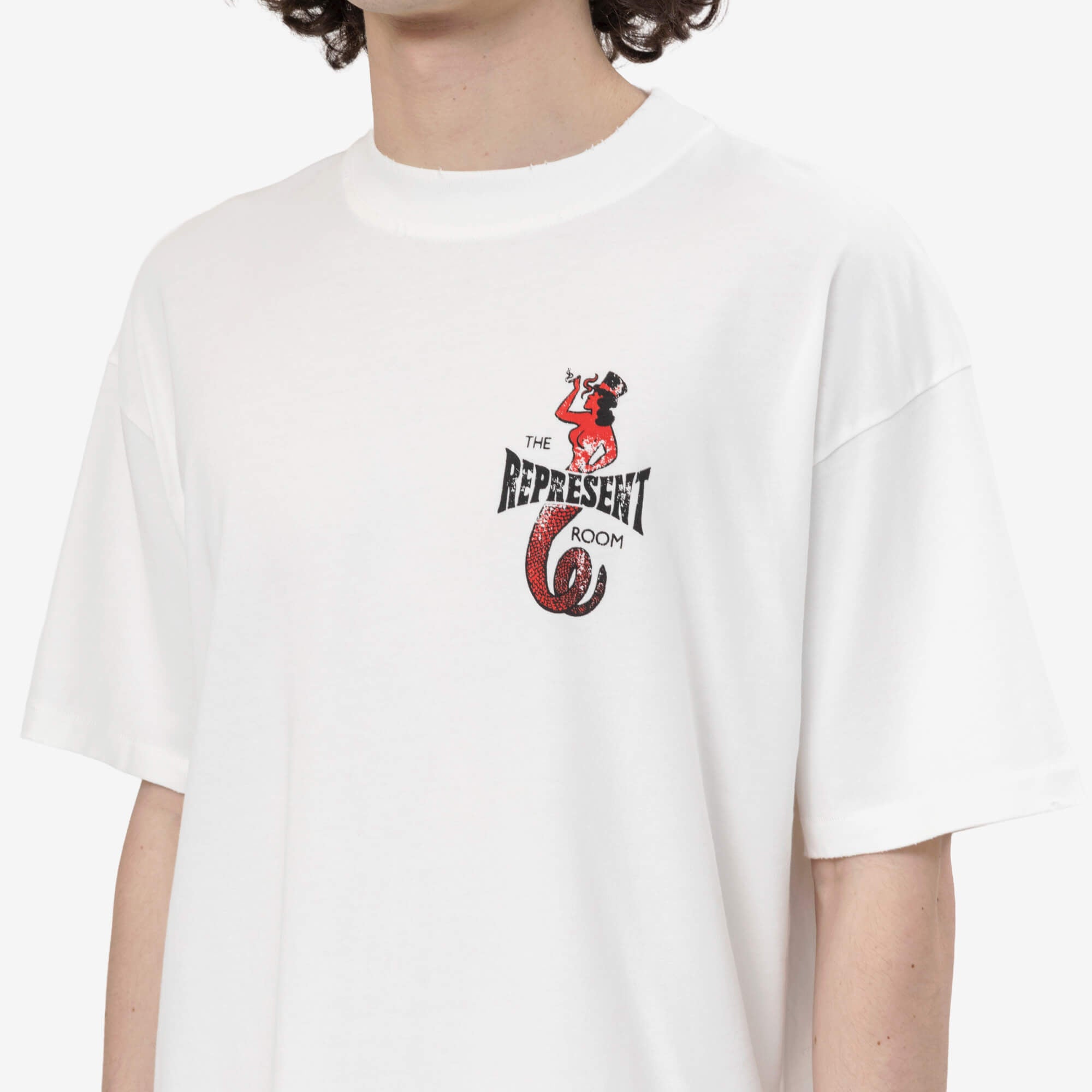 Represent The Viper Room Dice T-Shirt Flat White - 5