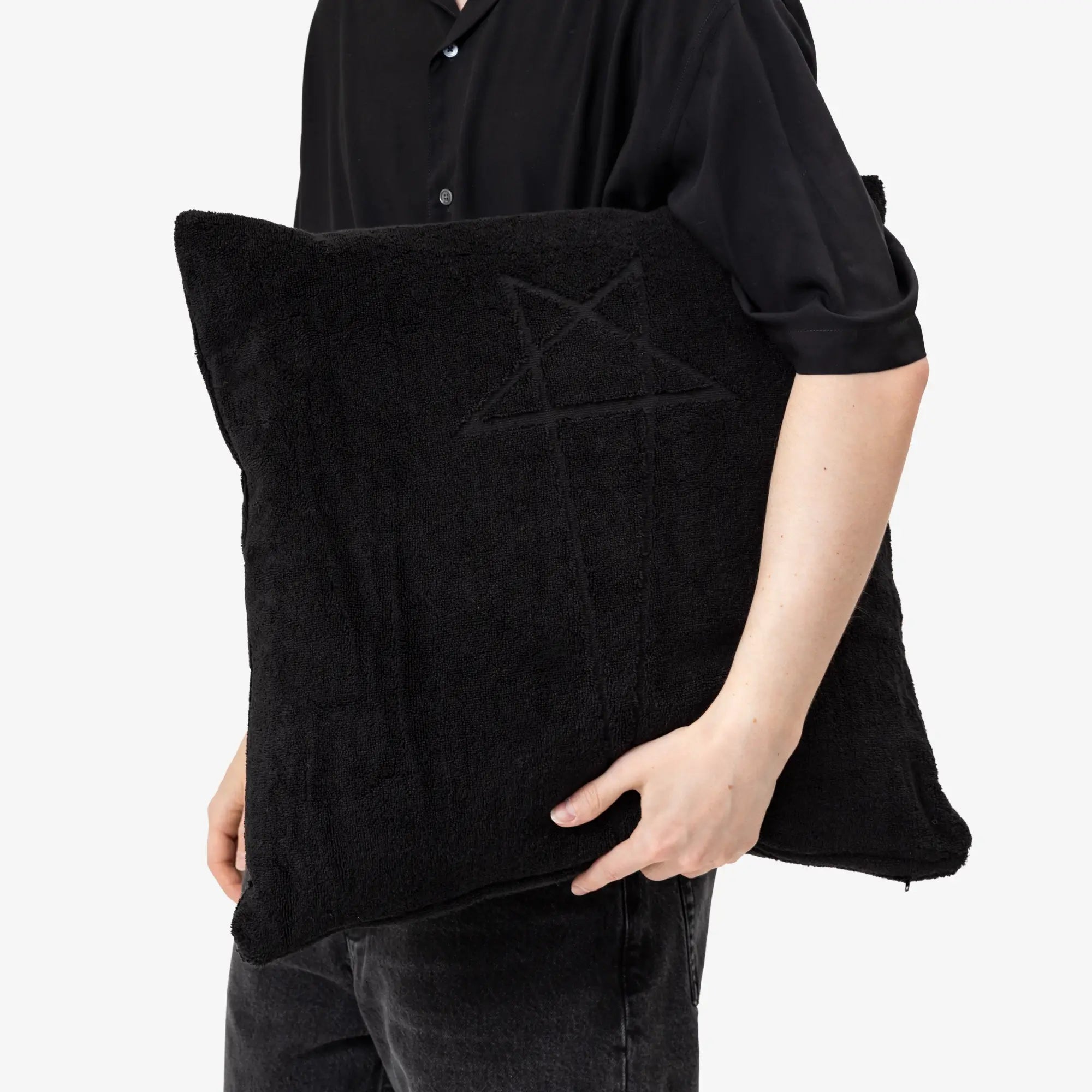 Rick Owens Beach Pillow Black - 2