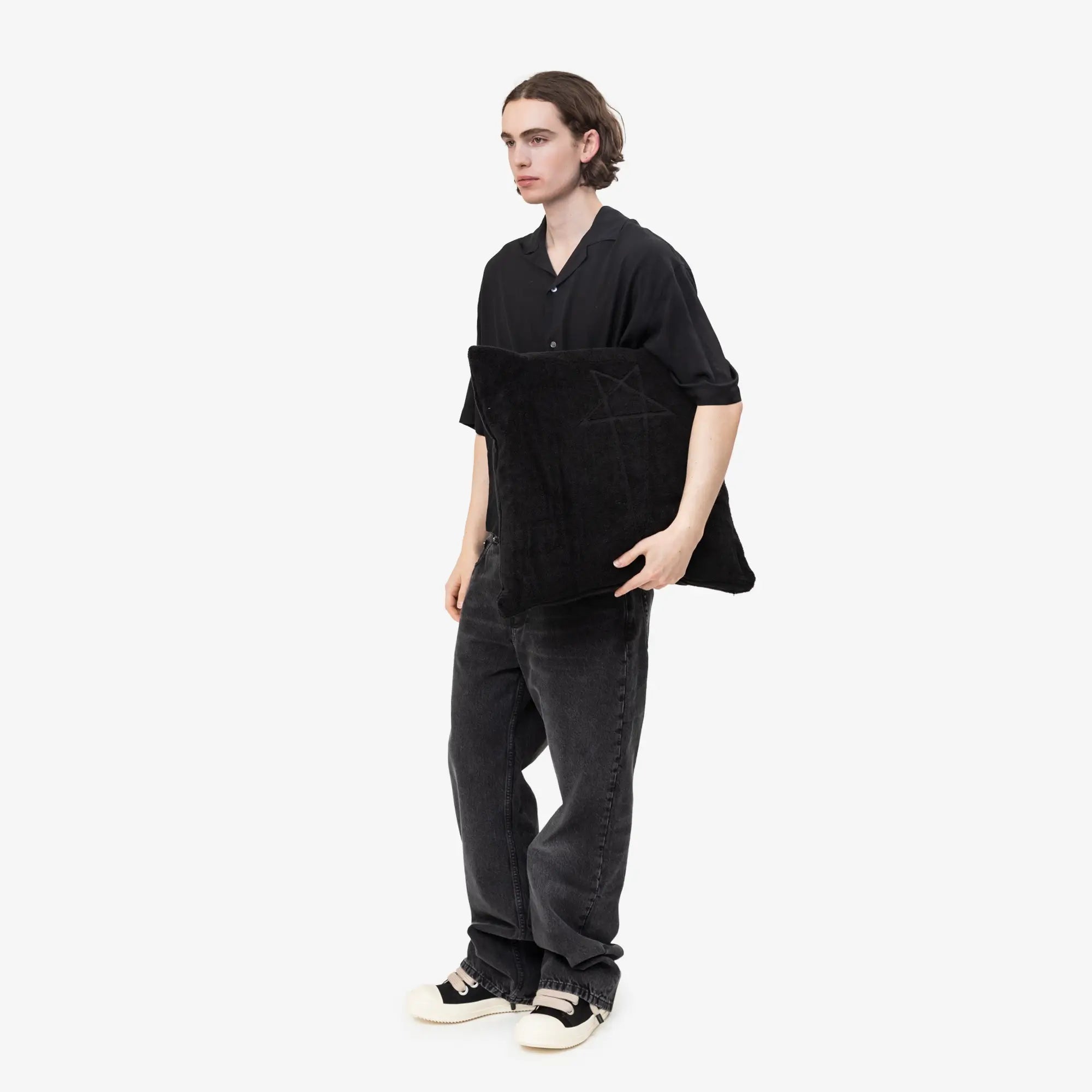 Rick Owens Beach Pillow Black - 4