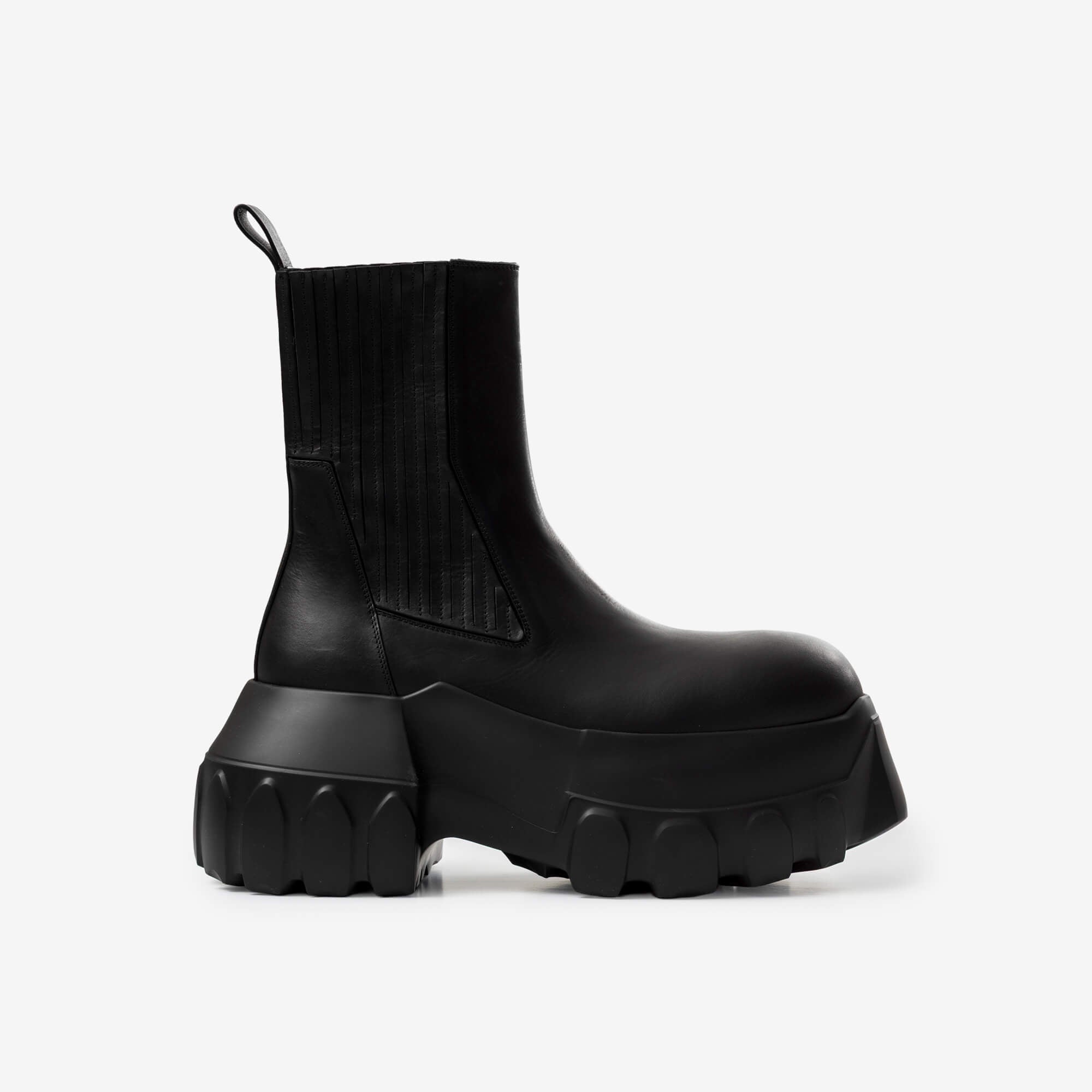 Rick Owens Beatle Mega Tractor Boots Black-5