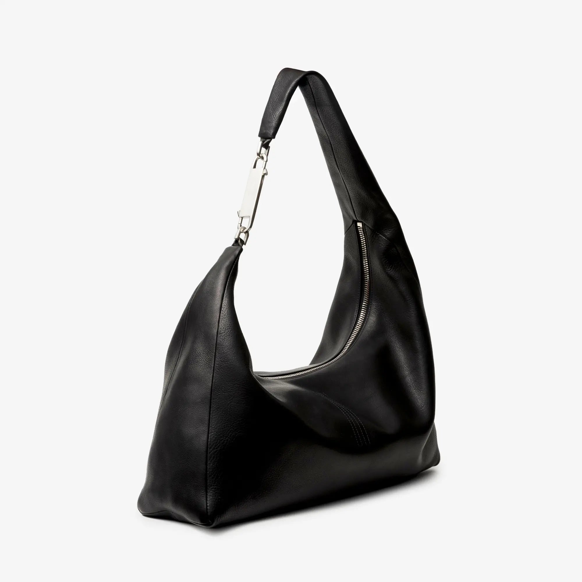 Rick Owens Cropped Gemini Bag Black - 3
