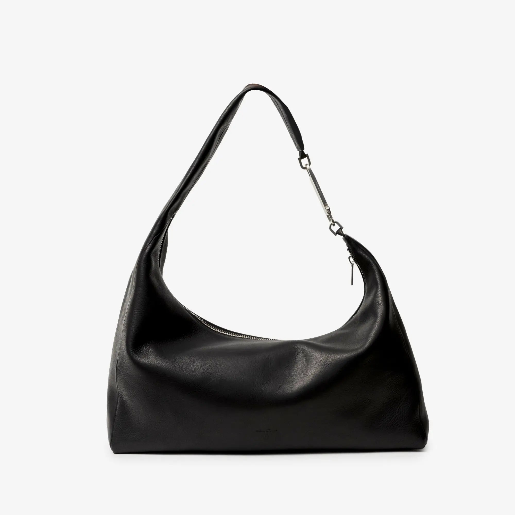 Rick Owens Cropped Gemini Bag Black - 1
