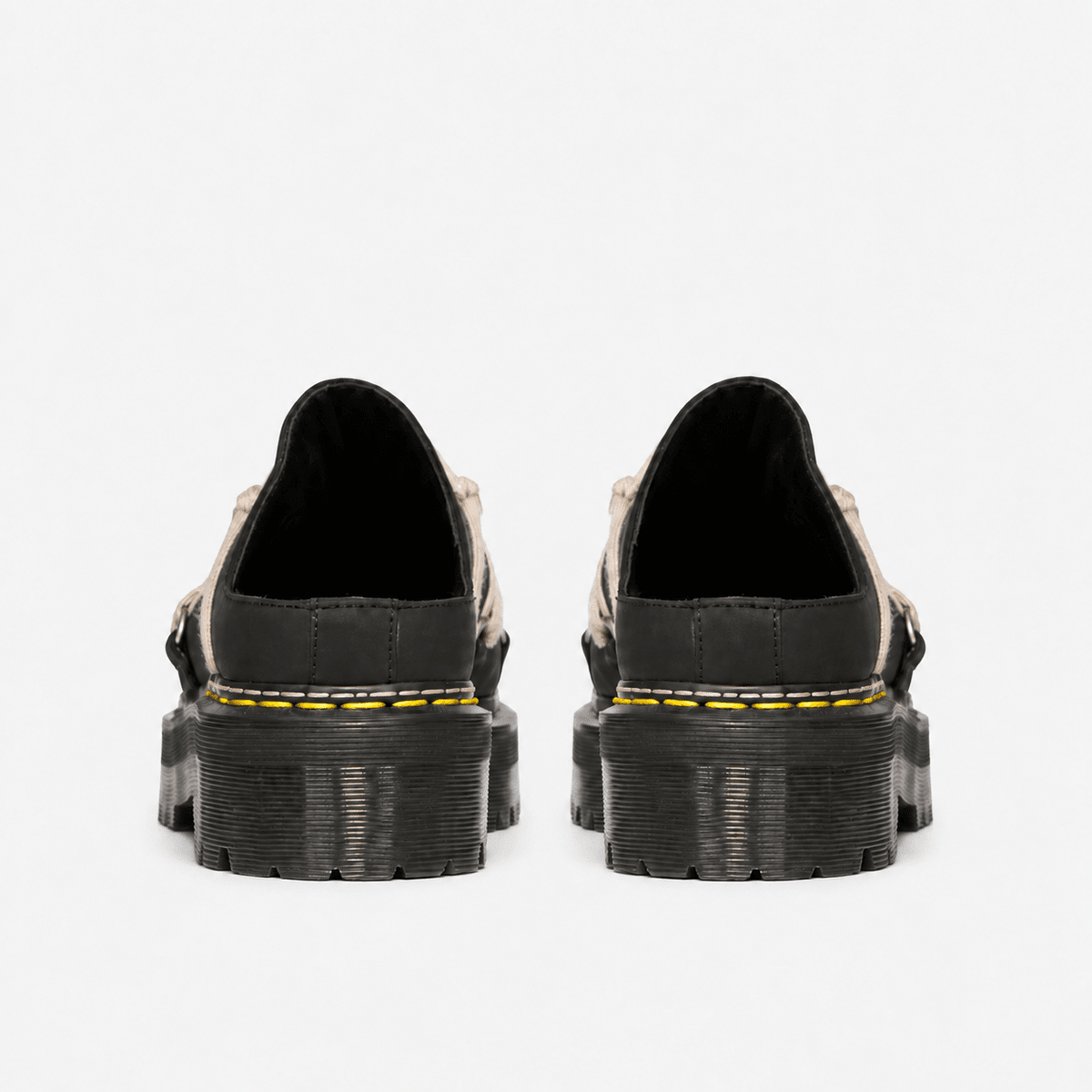 Rick Owens Dr. Martens Quad Sole Megalace Mules Black-6