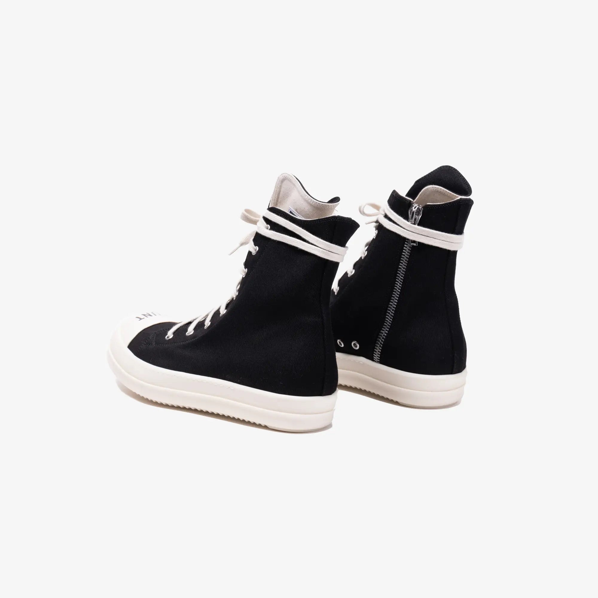 Rick Owens DRKSHDW High - Top Sneaks Black/Black/Milk/Milk - 6