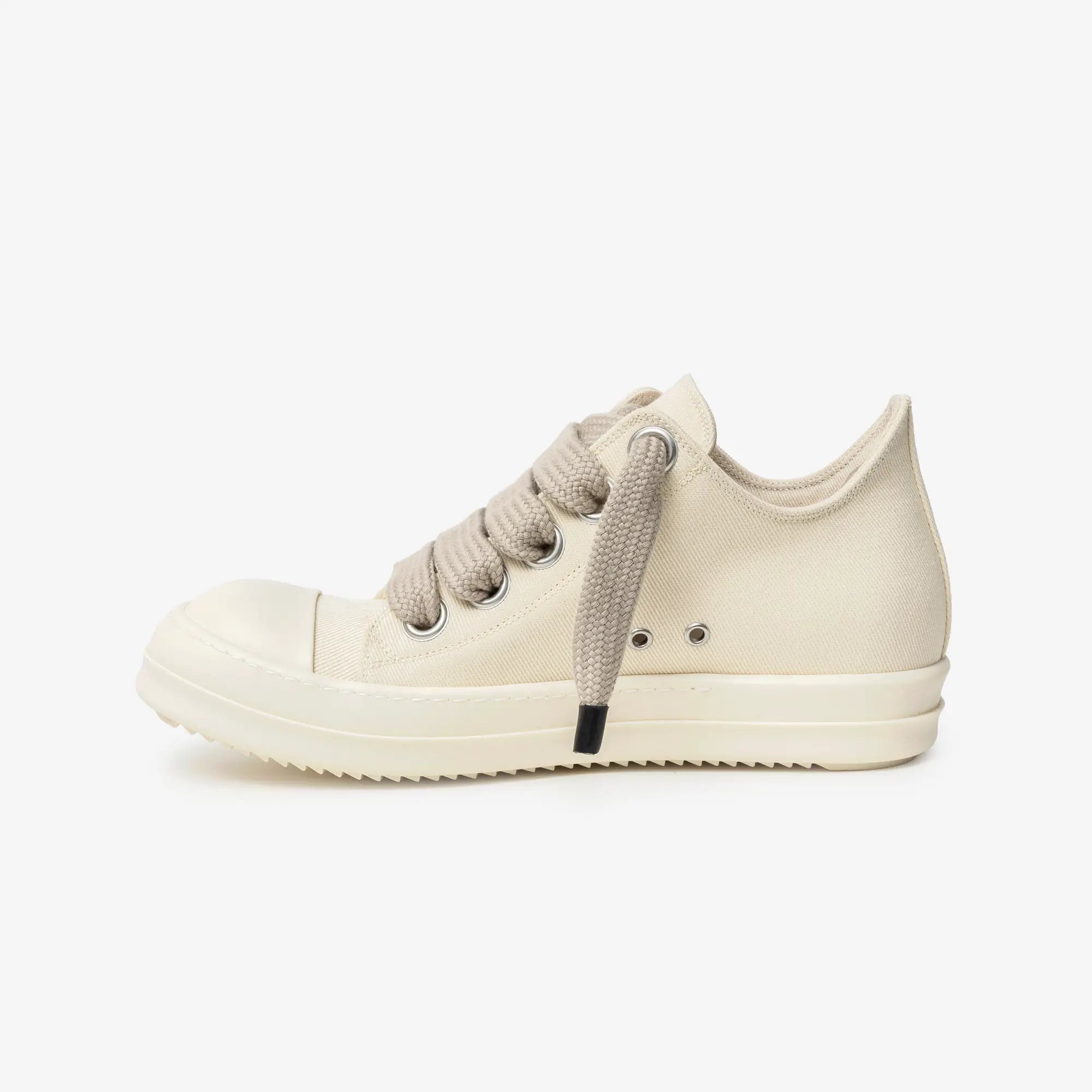 Rick Owens DRKSHDW Jumbolace Low - Top Sneaks Milk - 3