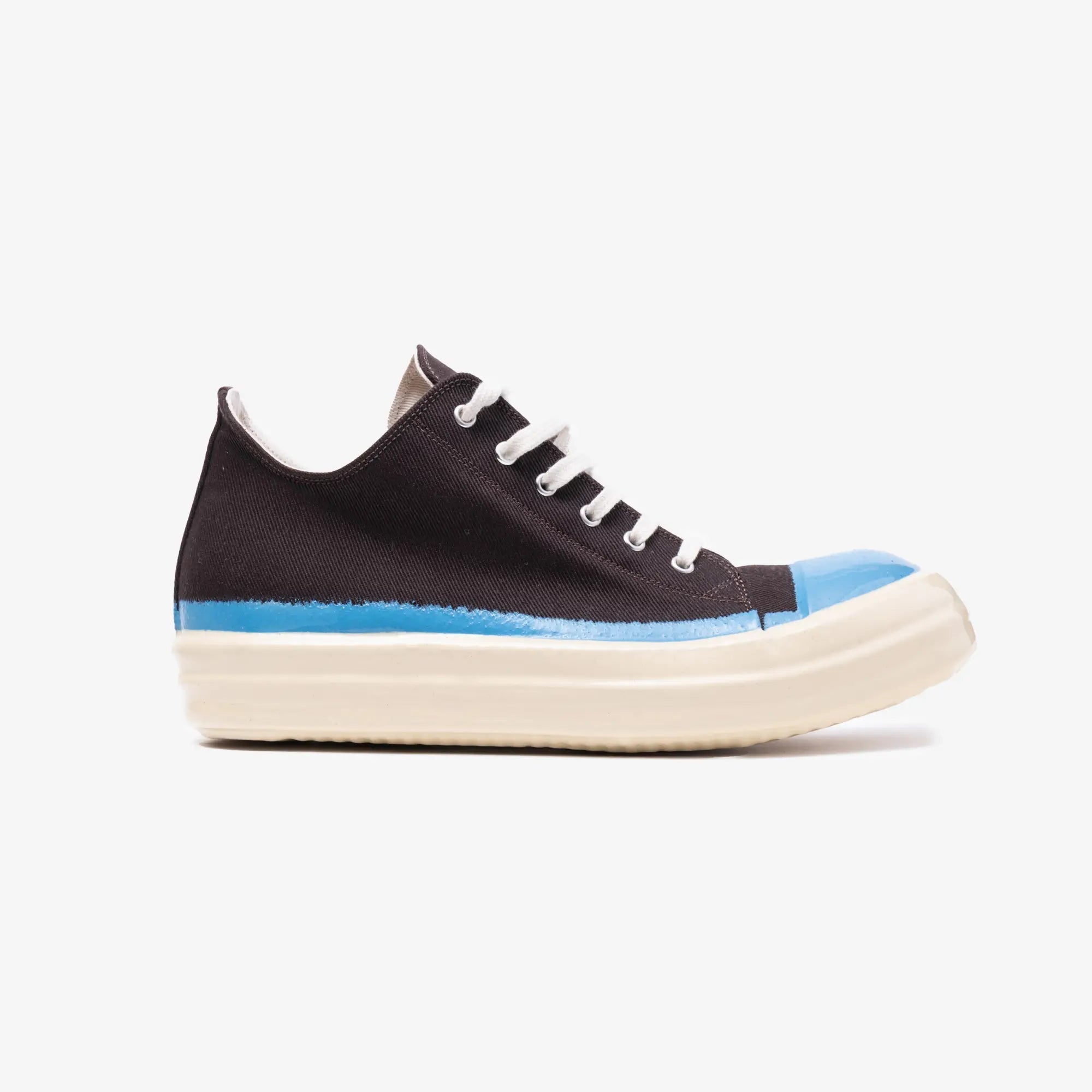 Rick Owens DRKSHDW Low - Top Sneaks Dark Dust/Blue/Light Beige - 3