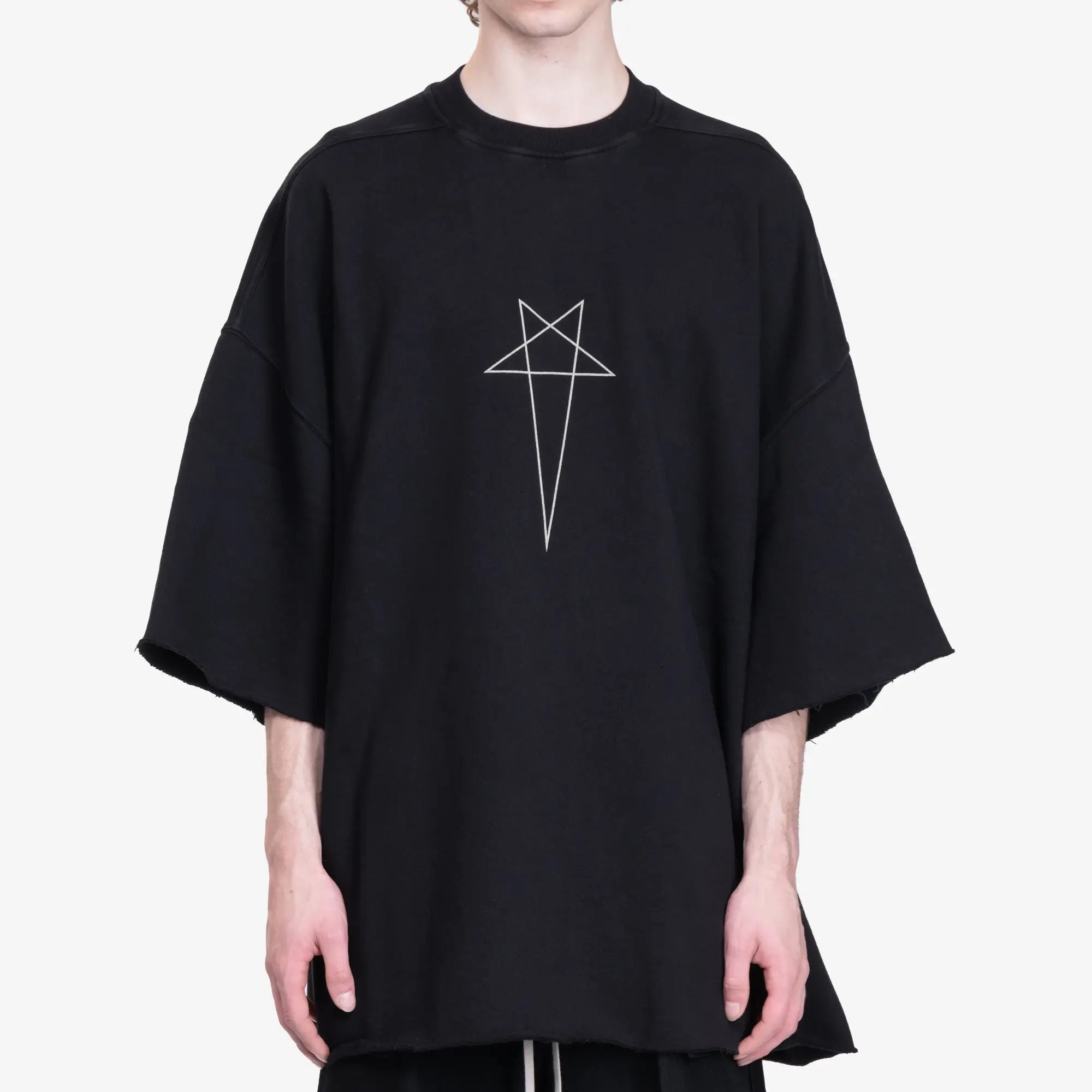 Rick Owens DRKSHDW Tommy T-Shirt Black - 1