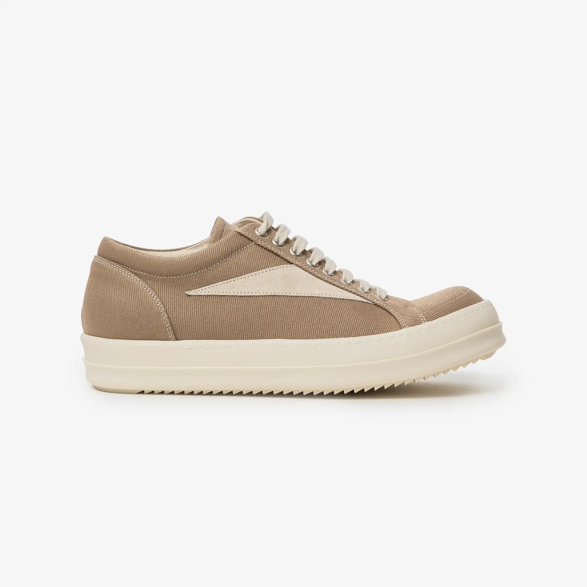 Rick Owens DRKSHDW Vintage Sneaks Flesh/Milk/Milk - 4