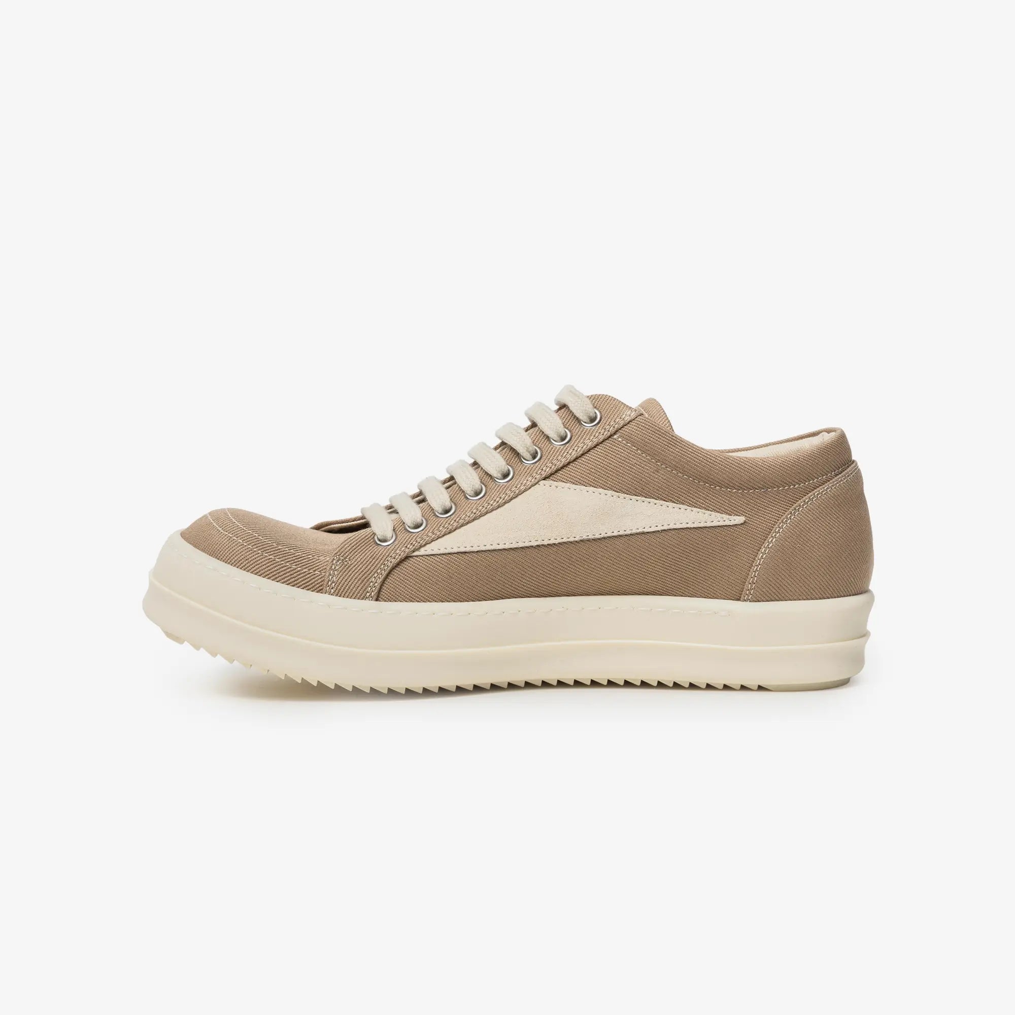 Rick Owens DRKSHDW Vintage Sneaks Flesh/Milk/Milk - 3