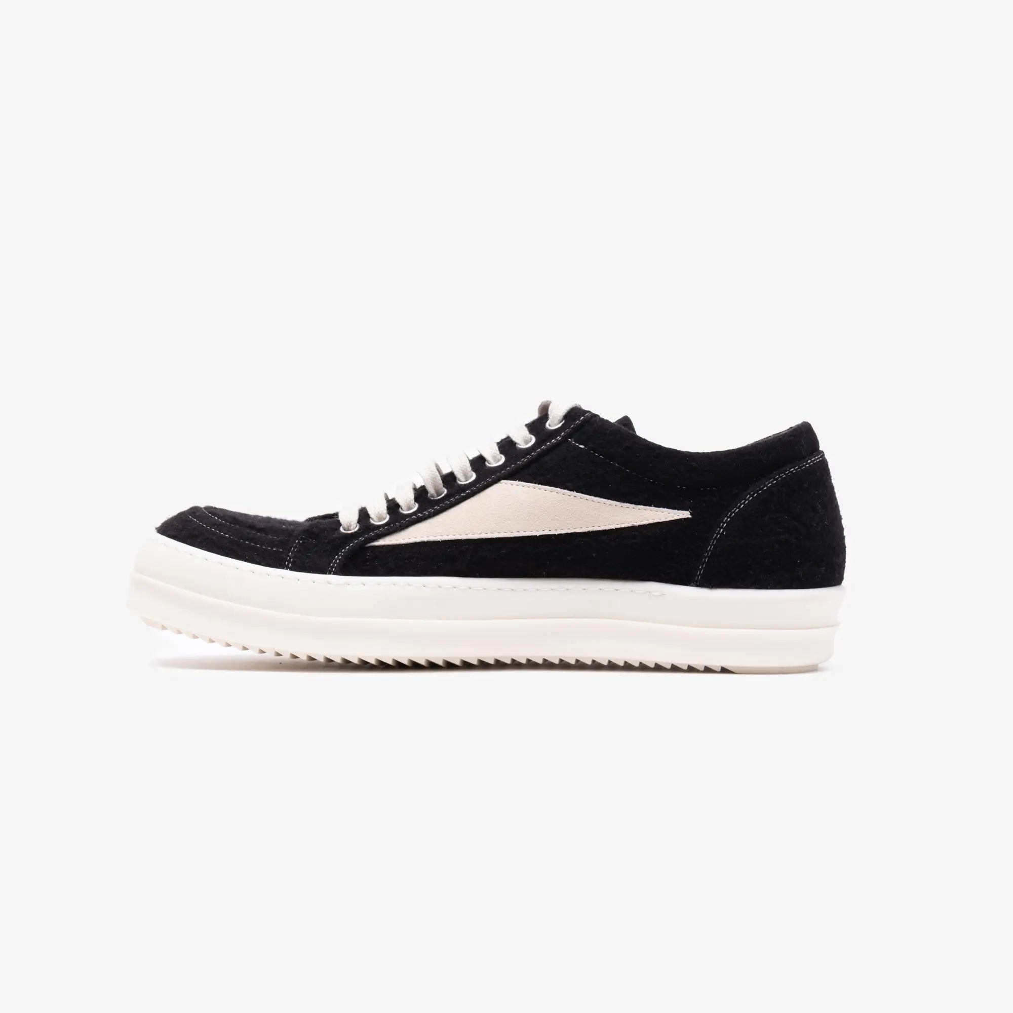 Rick Owens DRKSHDW Vintage Sneaks Black/Milk/Milk - 4