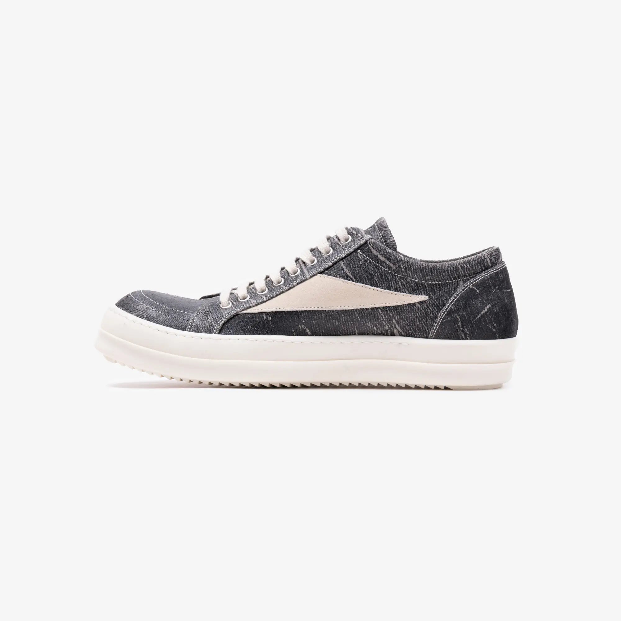 Rick Owens DRKSHDW Vintage Sneaks Black Washed - 4
