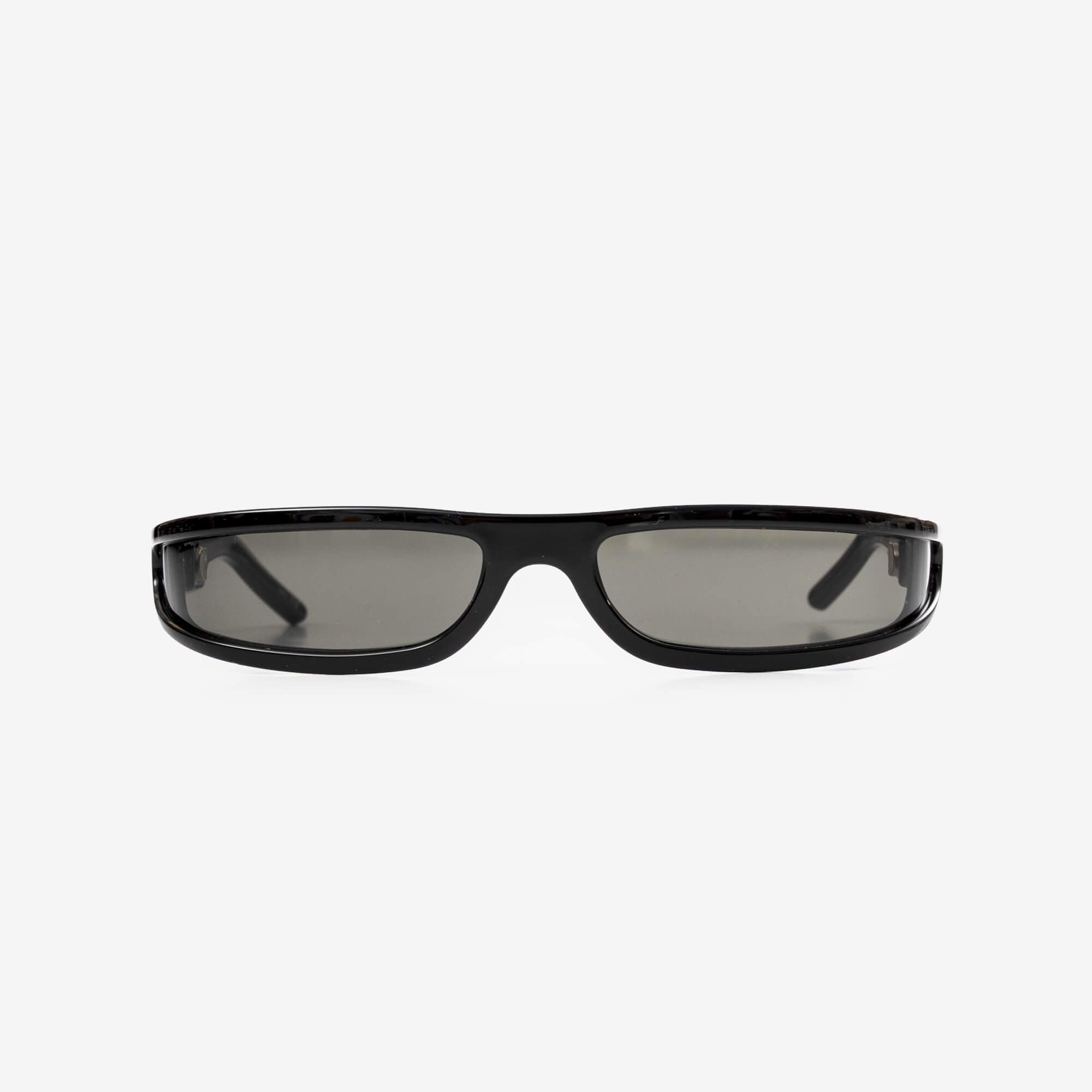Rick Owens Fog Sunglasses Black/Black-1