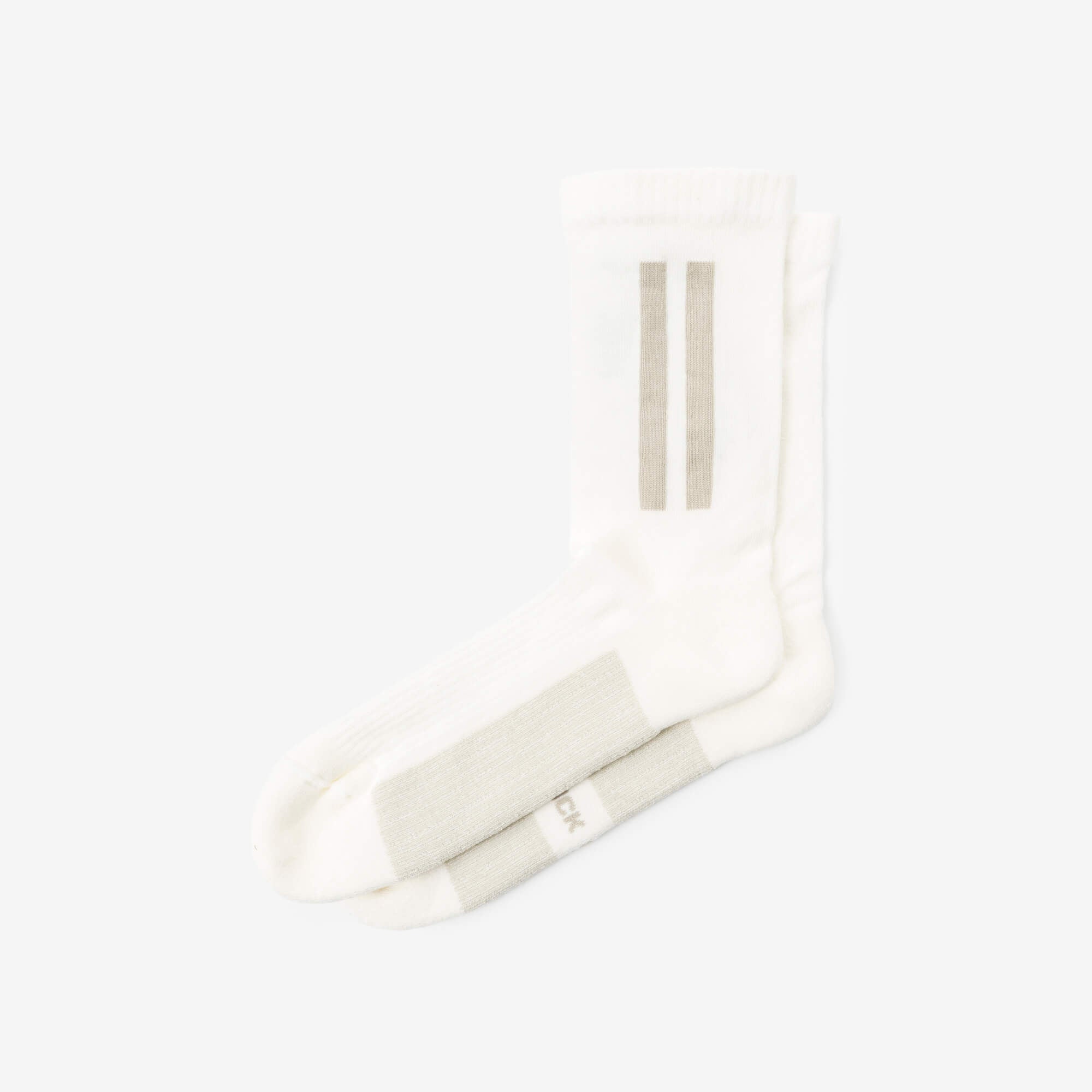 Rick Owens Glitter Socks Milk/Pearl-2