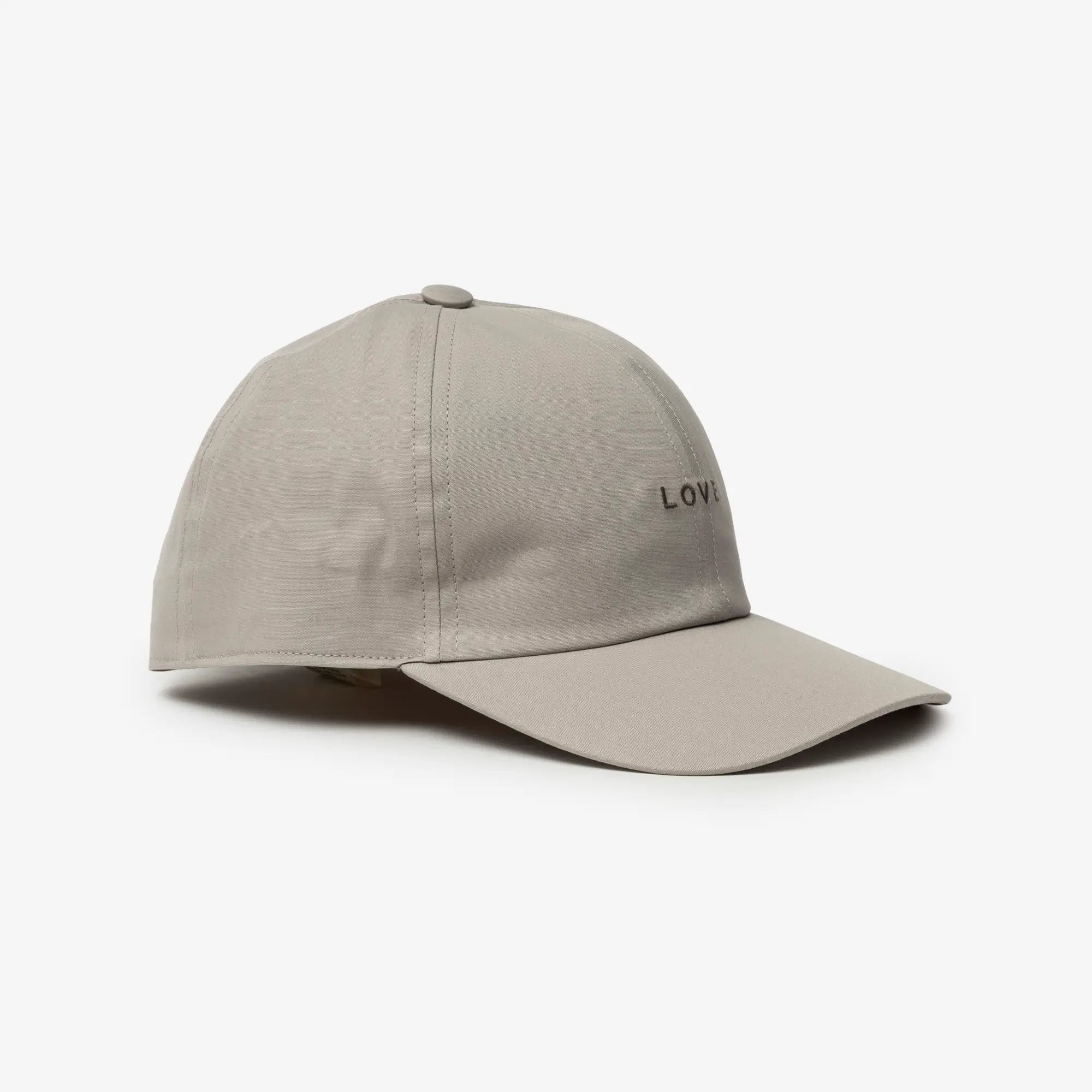 Rick Owens LOVE Baseball Cap Pearl - 3
