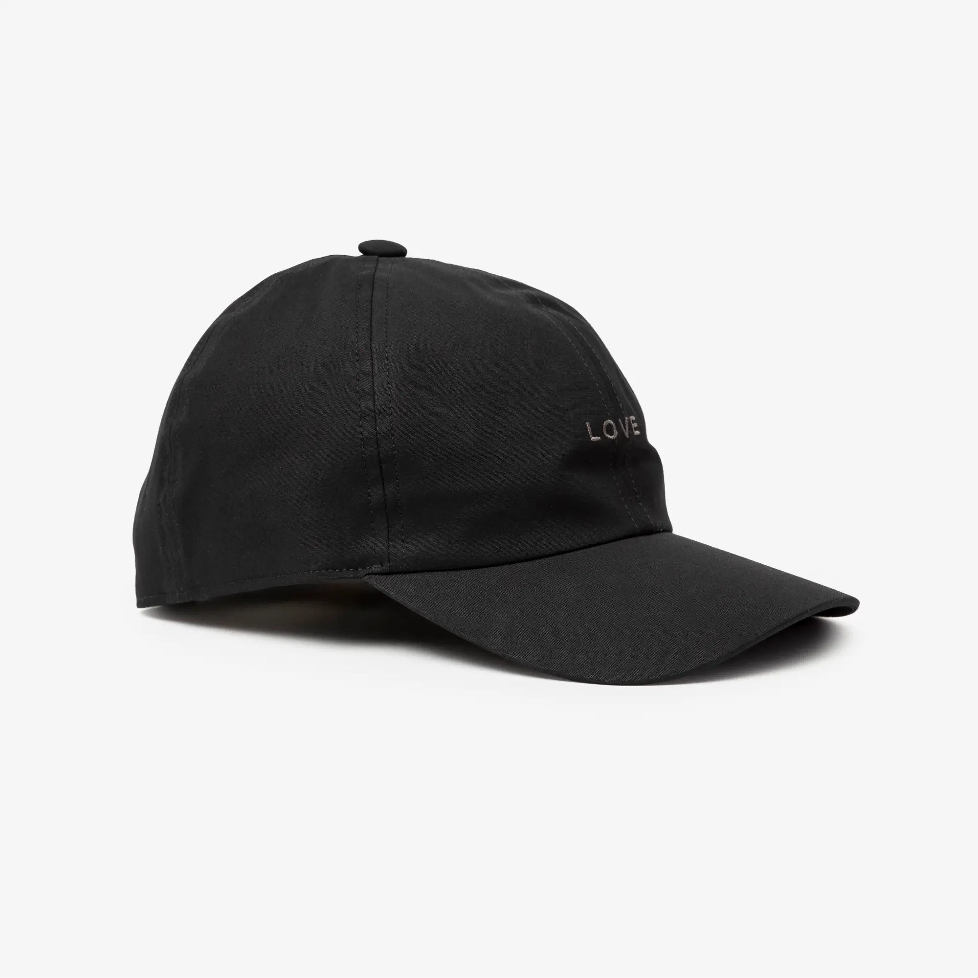 Rick Owens LOVE Baseball Cap Black - 3