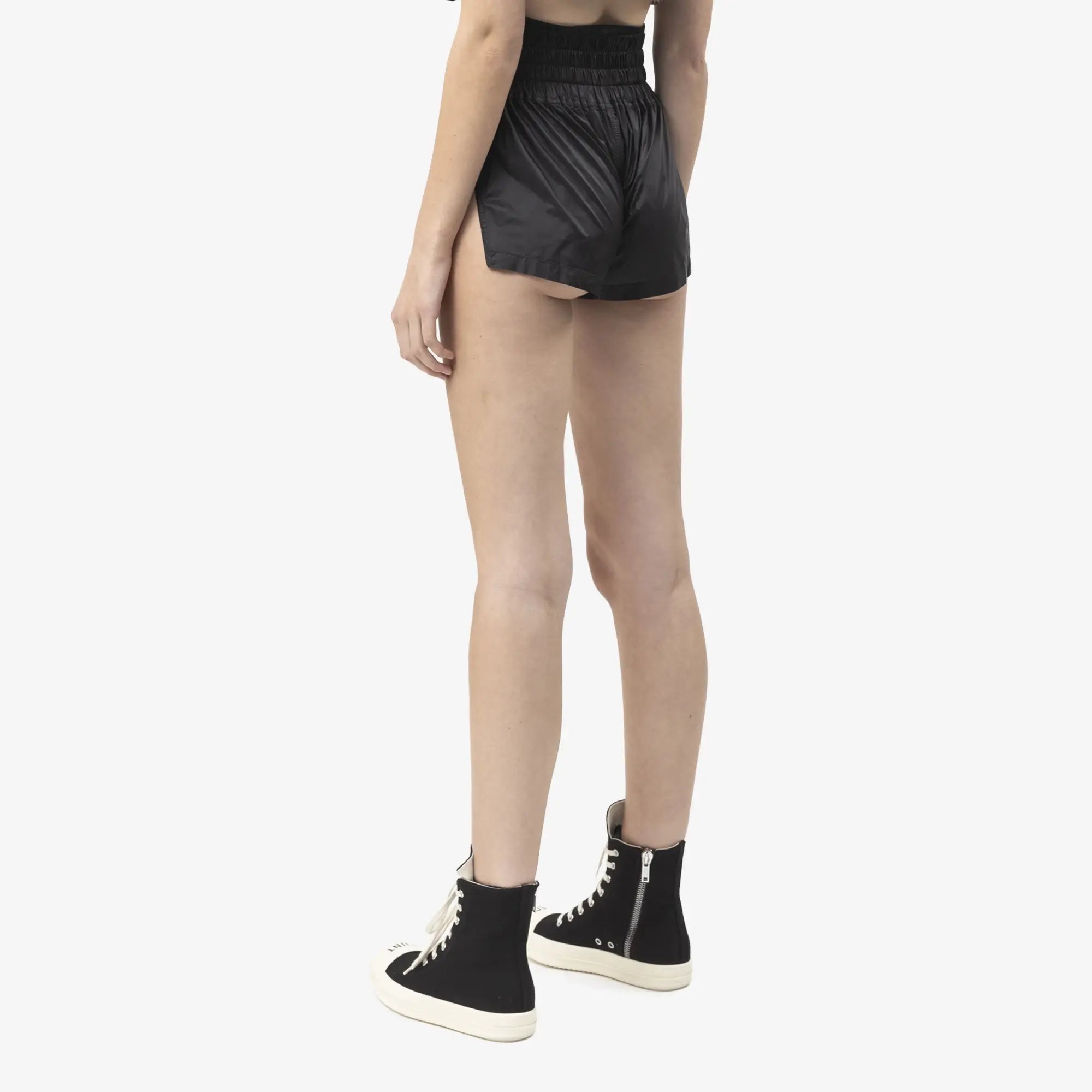 Rick Owens Womens Boxing Shorts Black - 4