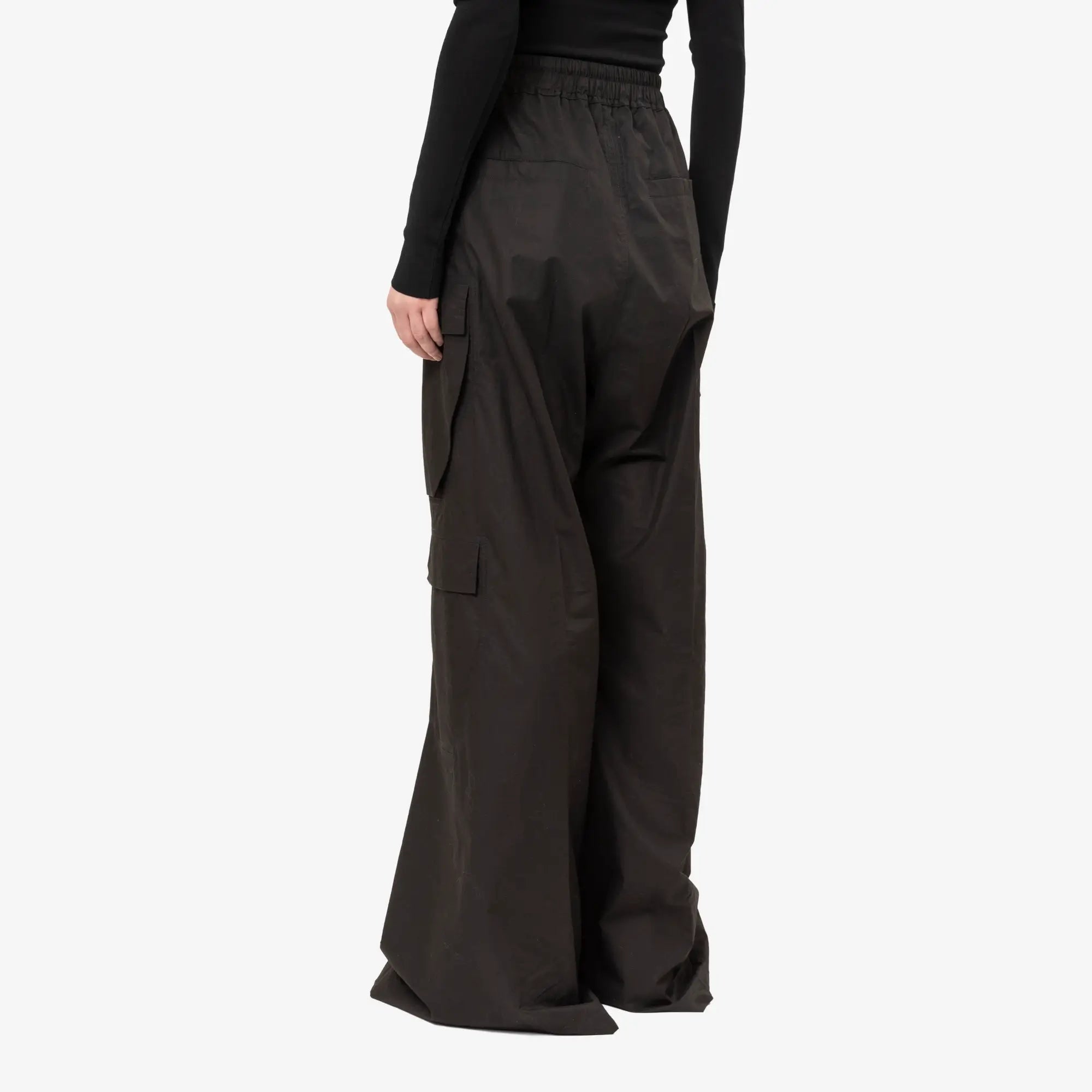 Rick Owens Womens Cargobelas Pants Black - 4
