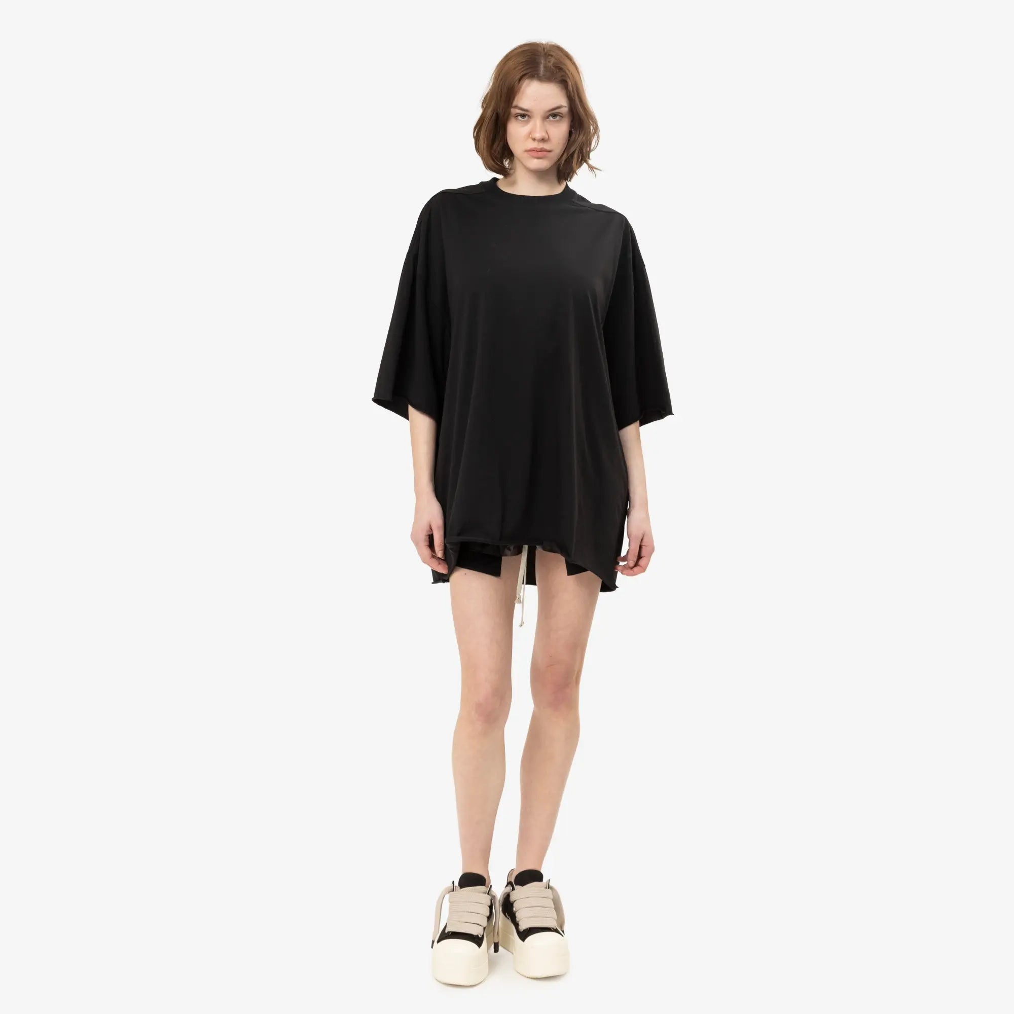 Rick Owens Womens Tommy T-Shirt Black - 2