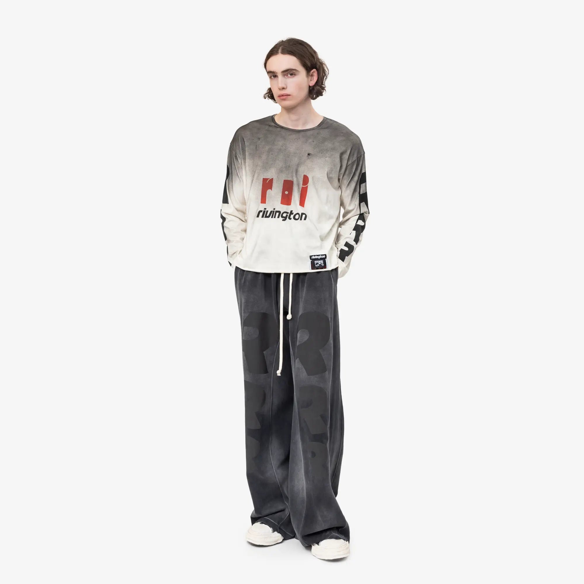 RRR123 Faster Flight Sweatpants Washed Black - 2