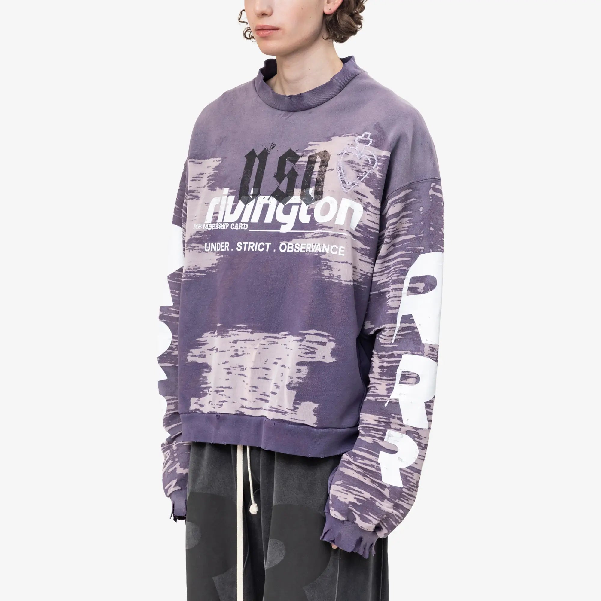 RRR123 Membership USO Sweatshirt Purple - 3