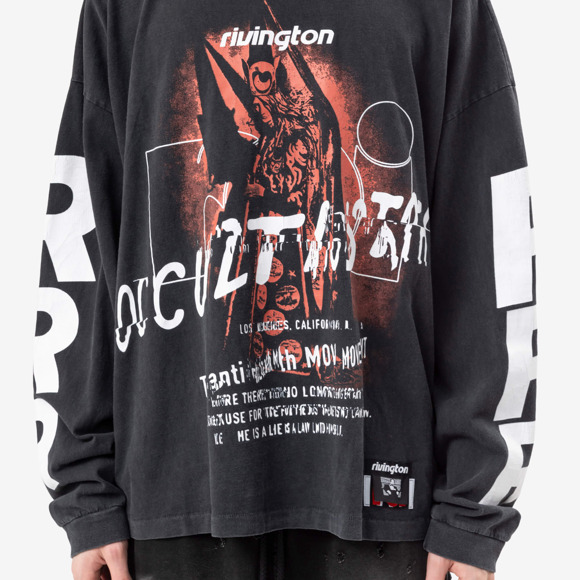 RRR123 Occultista Vintage LS T-Shirt Vintage Black-5